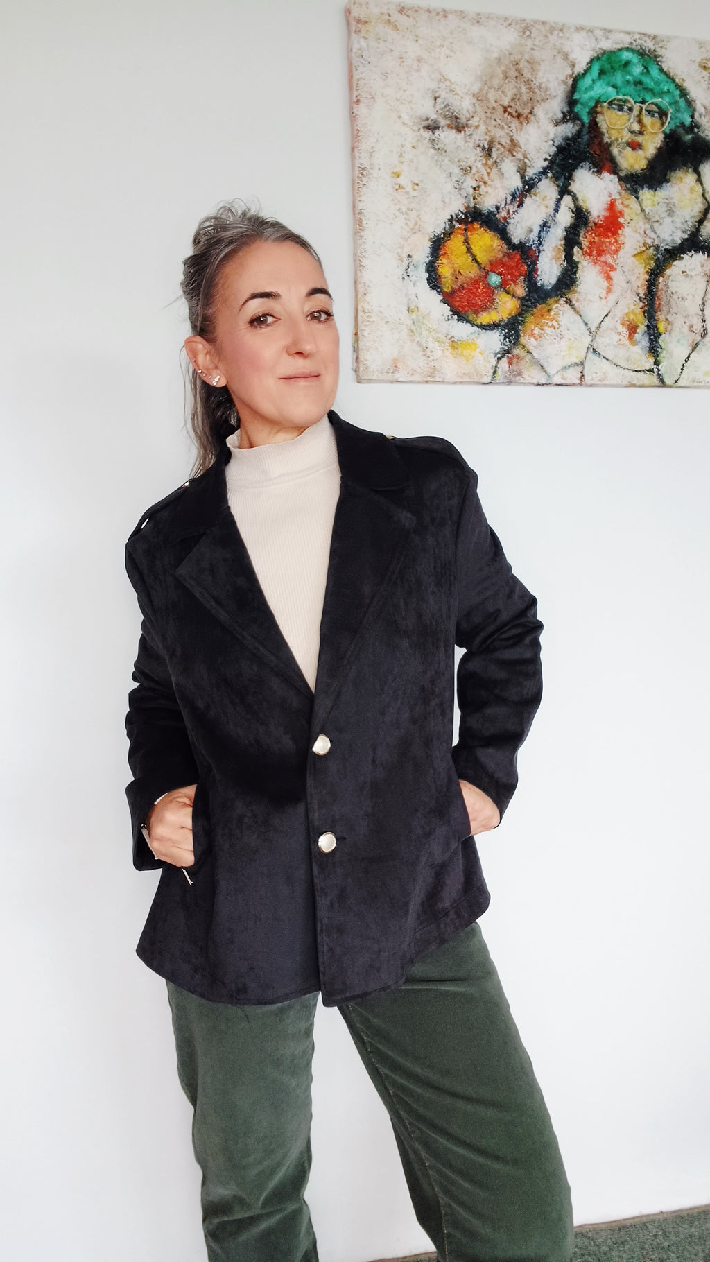 GIACCA EFFETTO SCAMOSCIATO