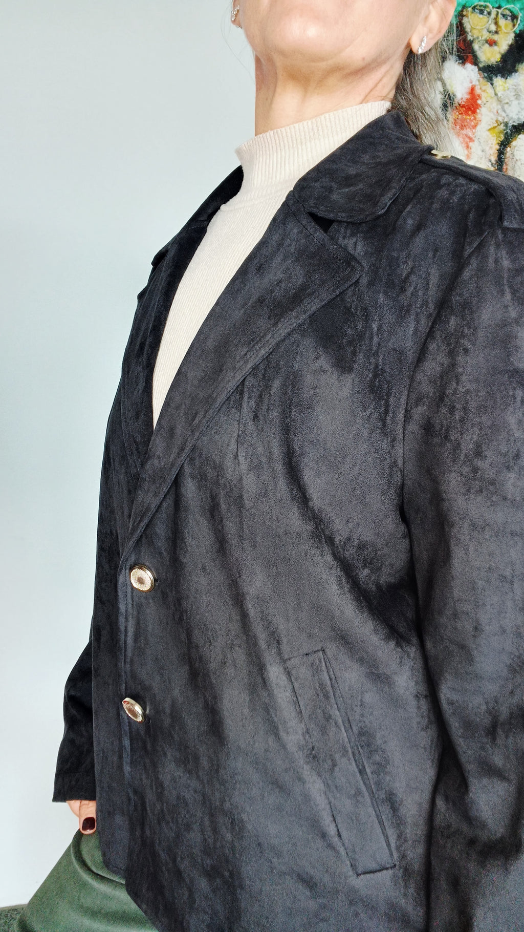 GIACCA EFFETTO SCAMOSCIATO