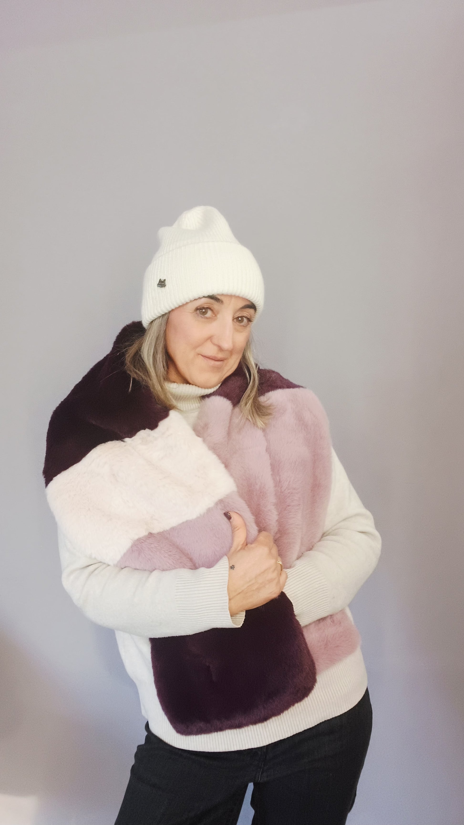 GIROCOLLO EFFETTO PELLICCIA