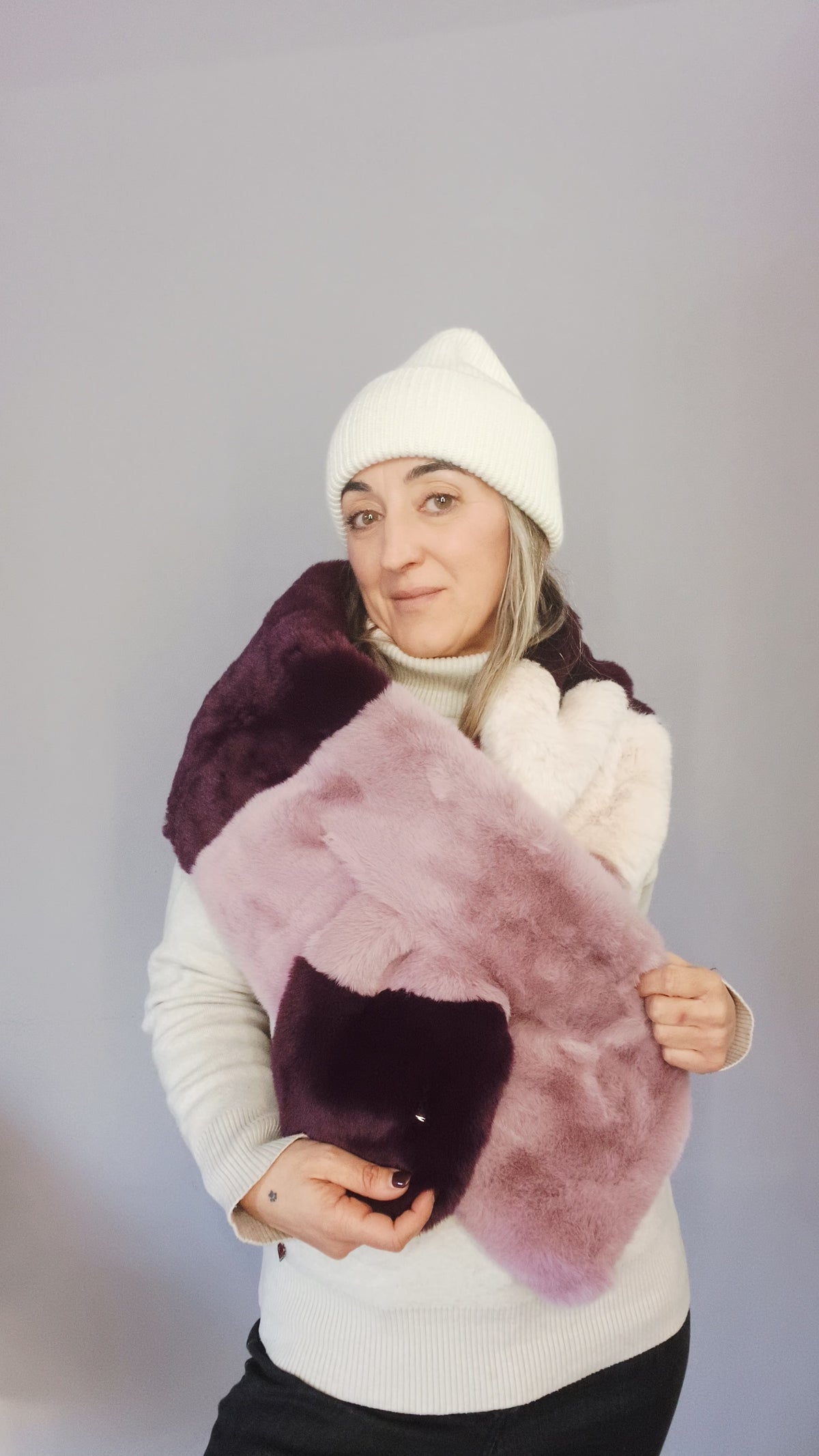 GIROCOLLO EFFETTO PELLICCIA