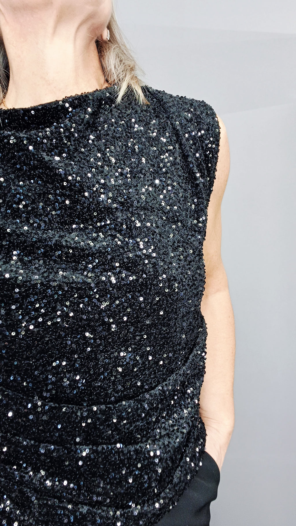 TOP MICRO PAILLETTES