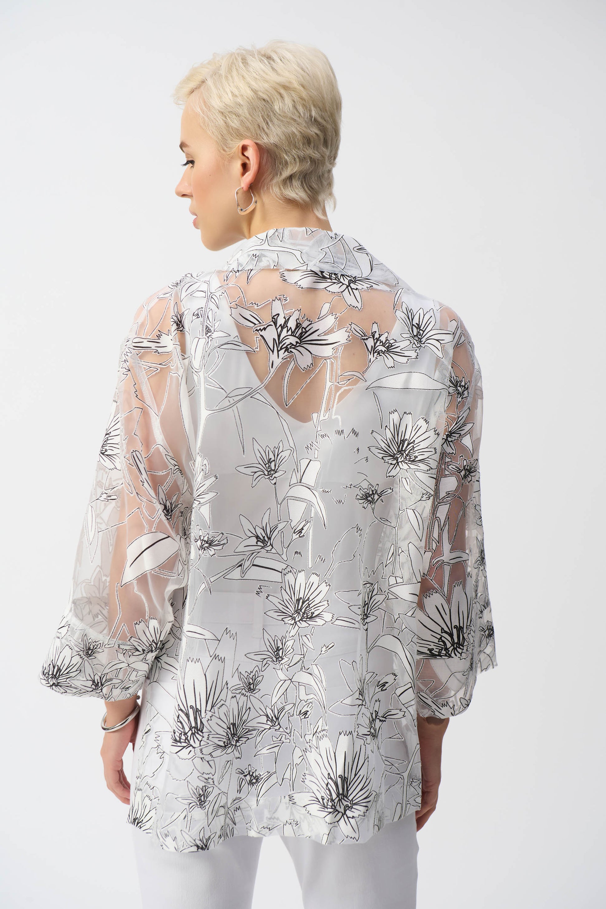 Camicia organza devore'
