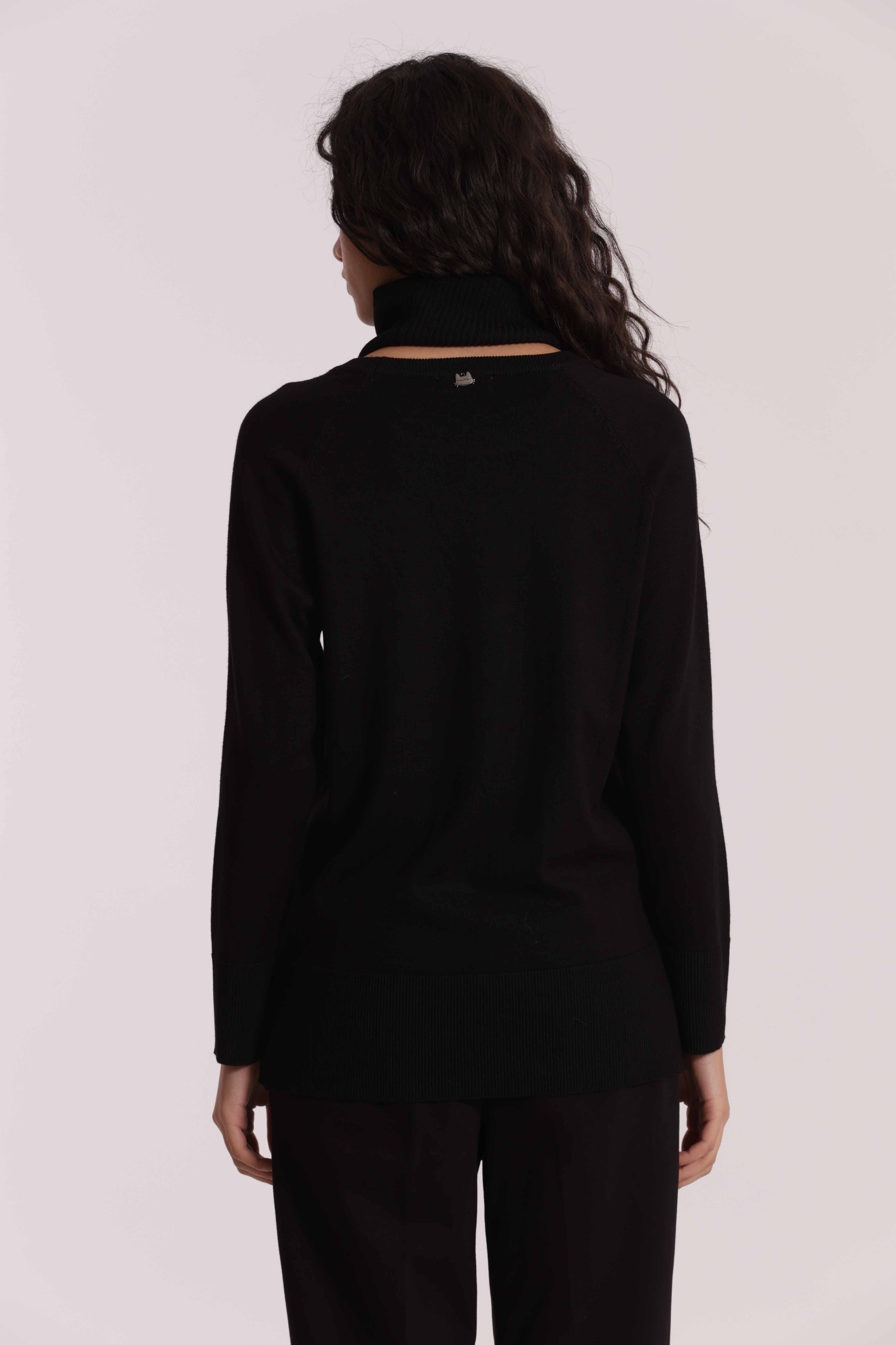 MAGLIA OVER SPACCHI LATERALI