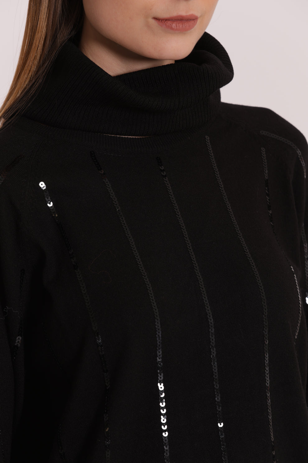 MAGLIA CON PAILLETTES