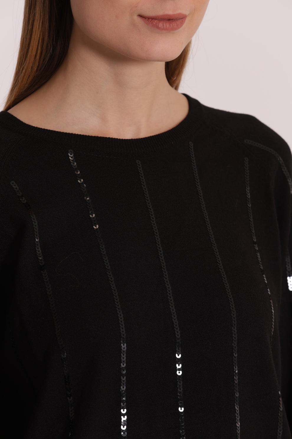 MAGLIA CON PAILLETTES