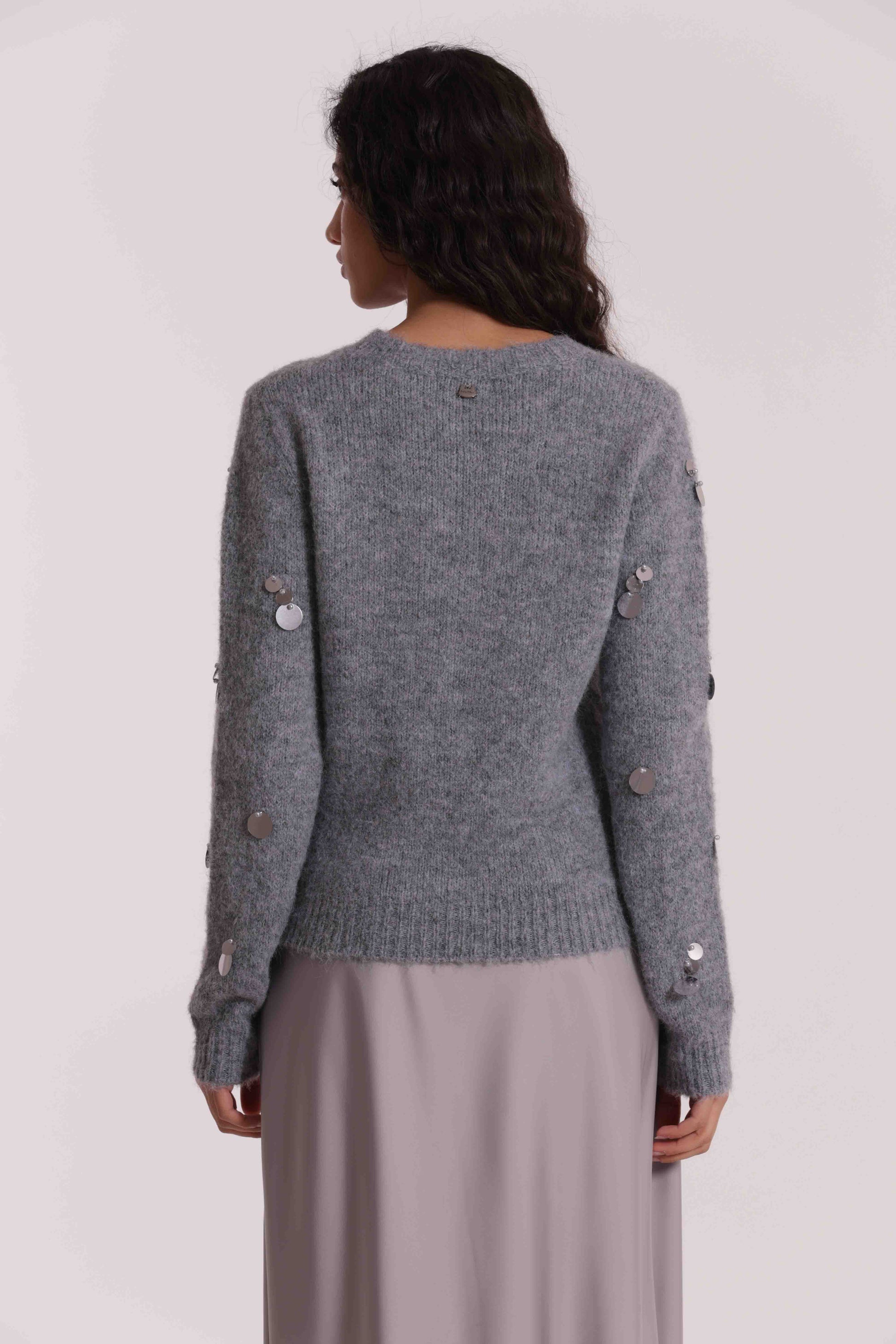 MAGLIA CON PAILLETTES GRANDI