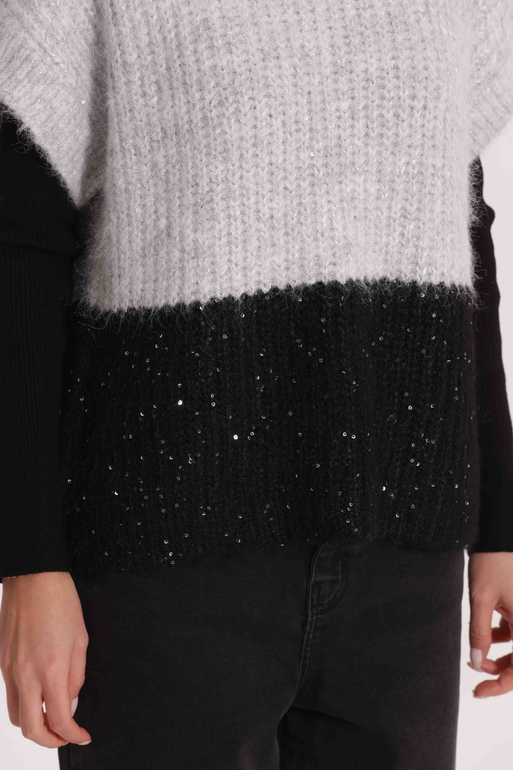 MAGLIA OVER MANICHE CORTE