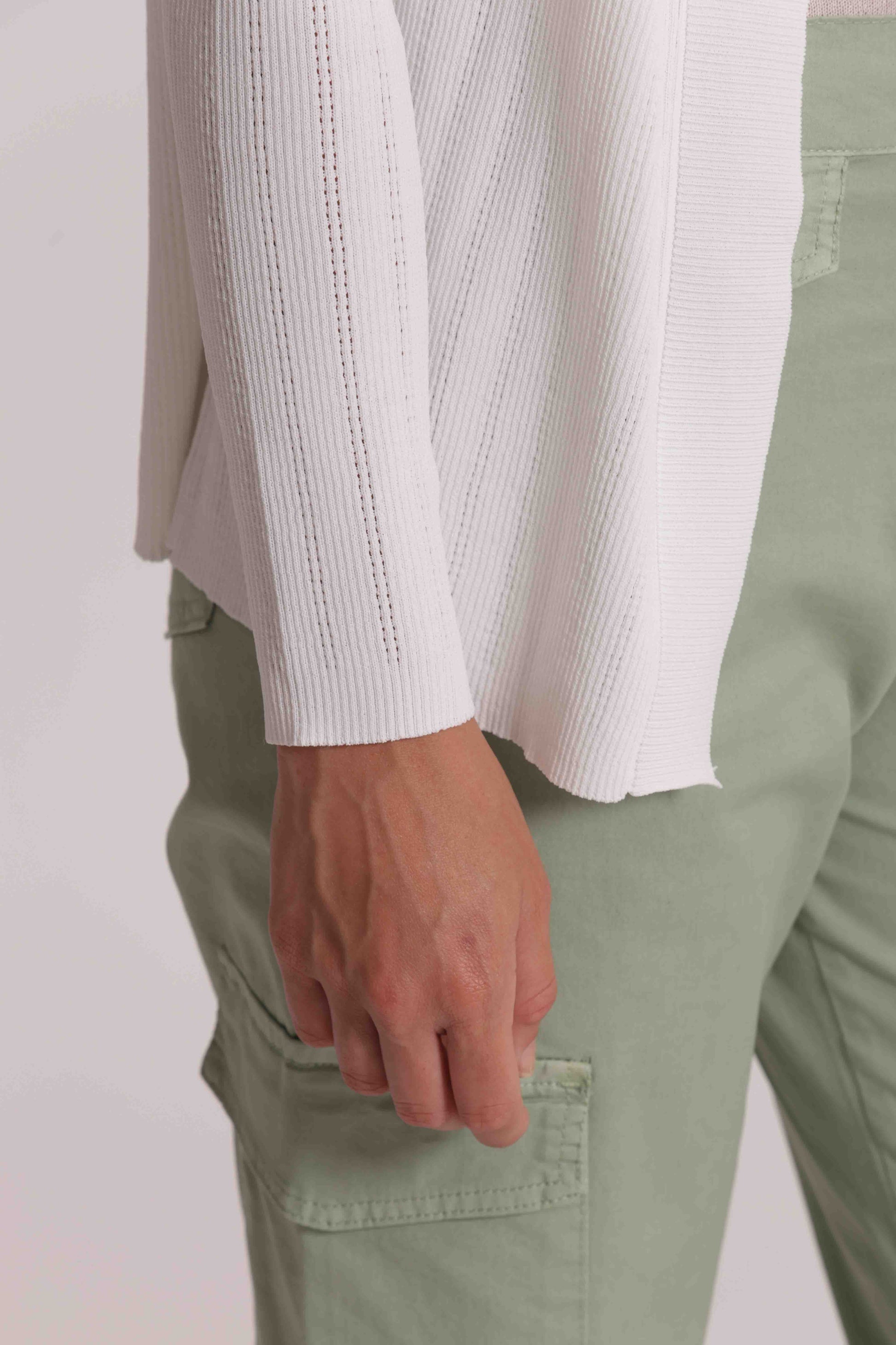CARDIGAN TRAFORATO
