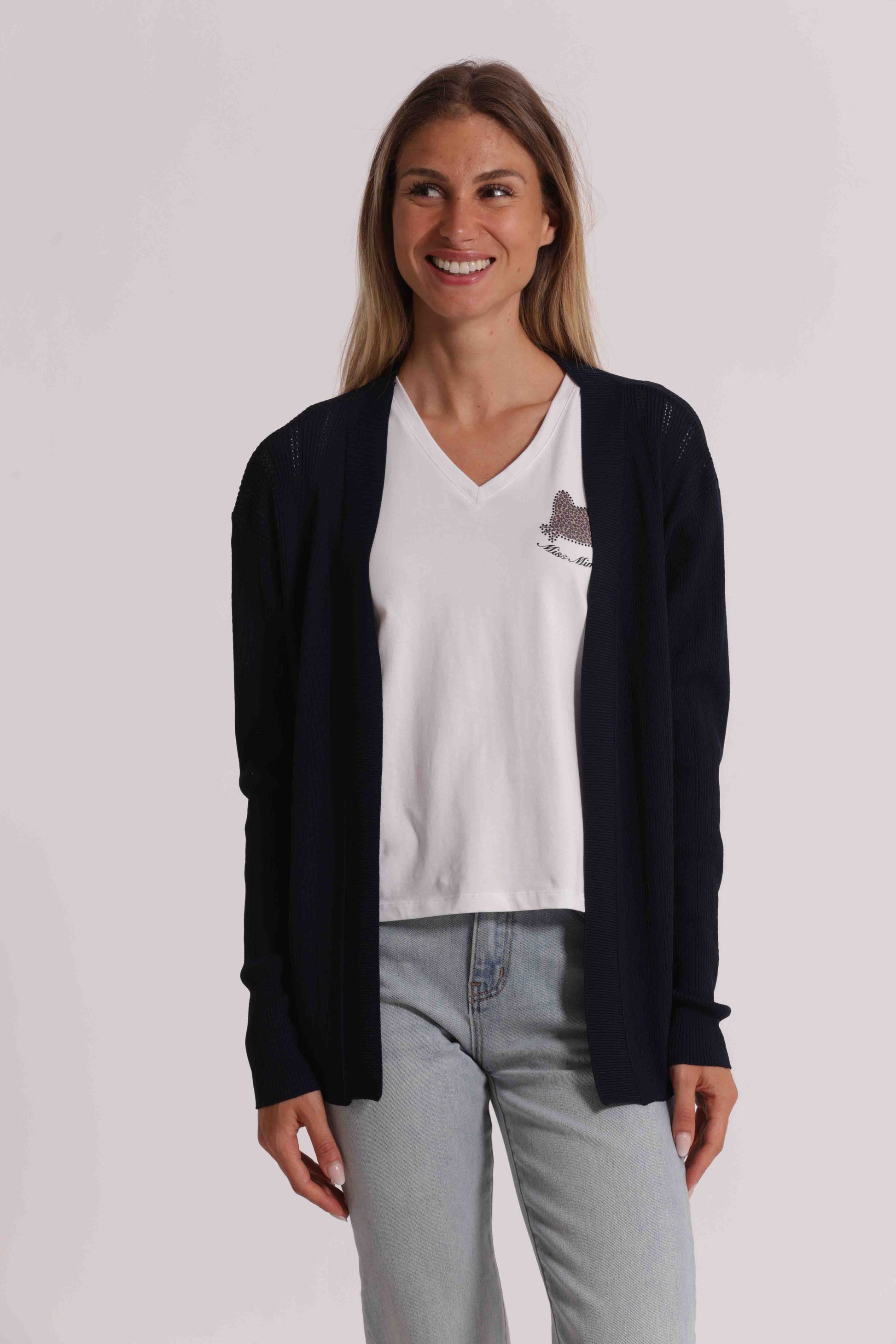 CARDIGAN TRAFORATO