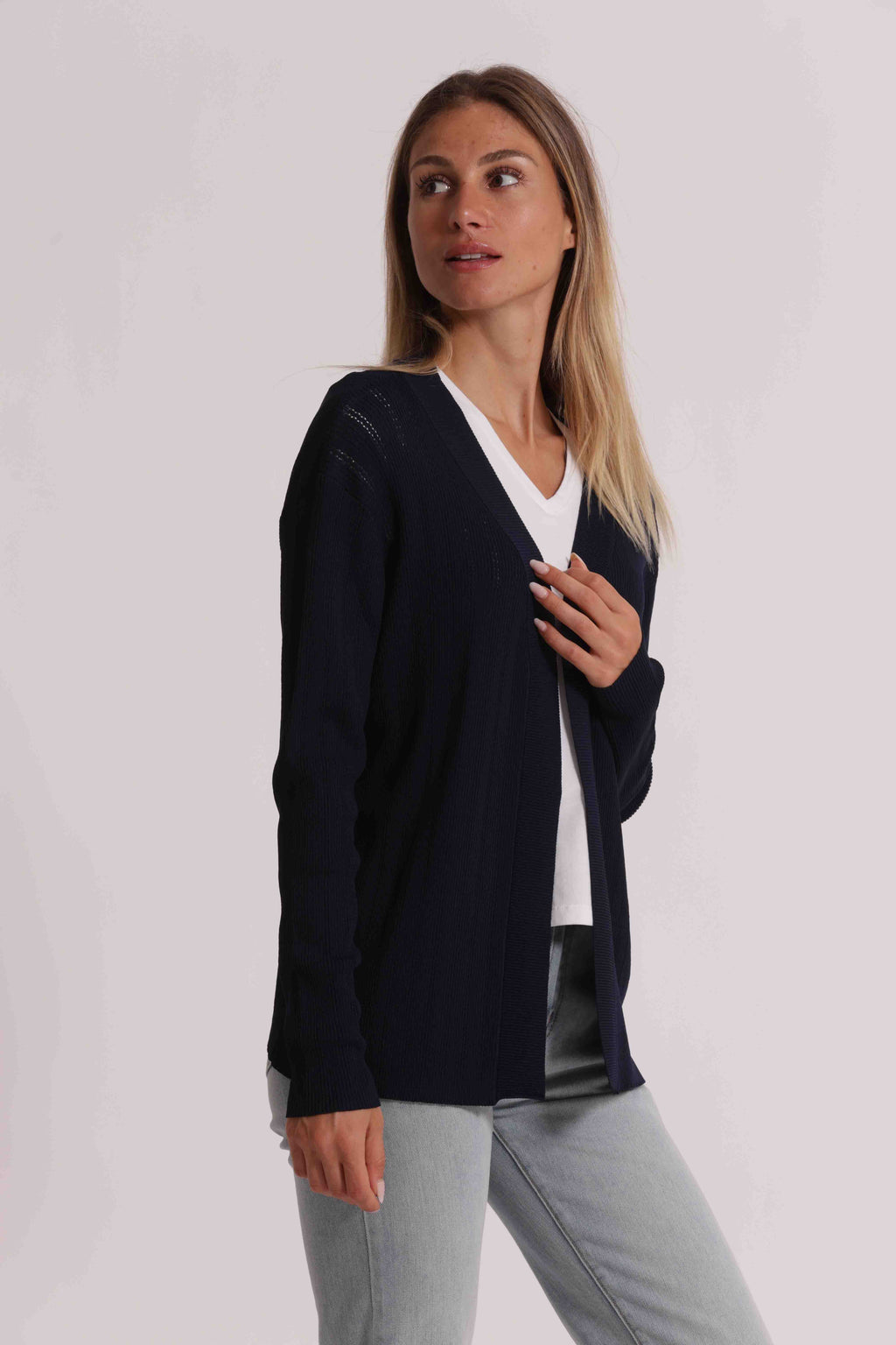 CARDIGAN TRAFORATO