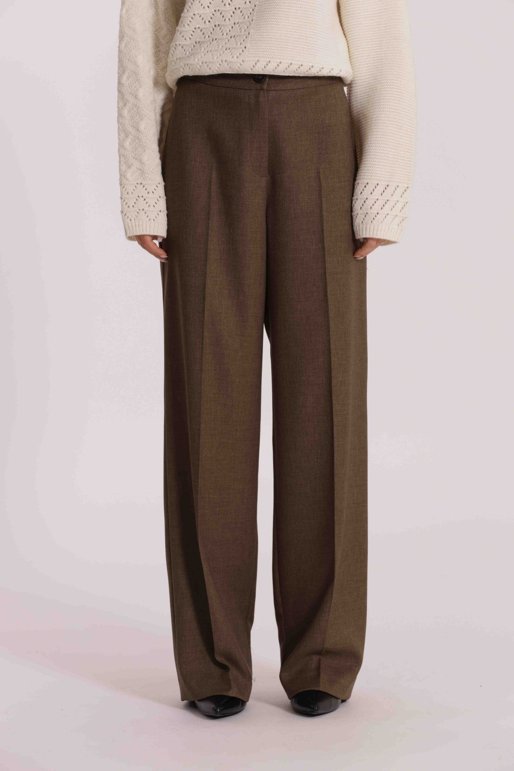 PANTALONE PALAZZO TESSUTO FIAMMATO