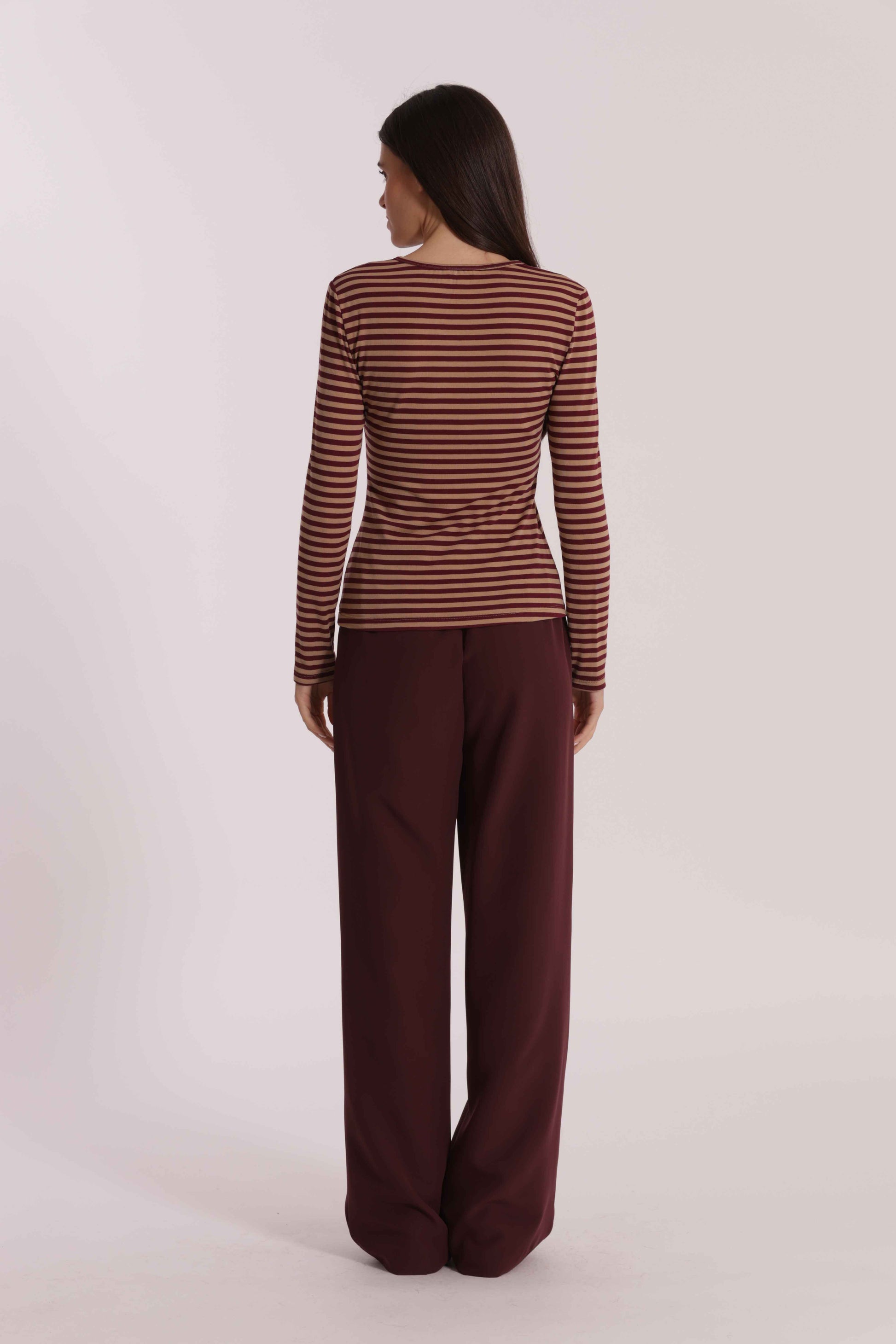 PANTALONE PALAZZO CON ELASTICO DIETRO