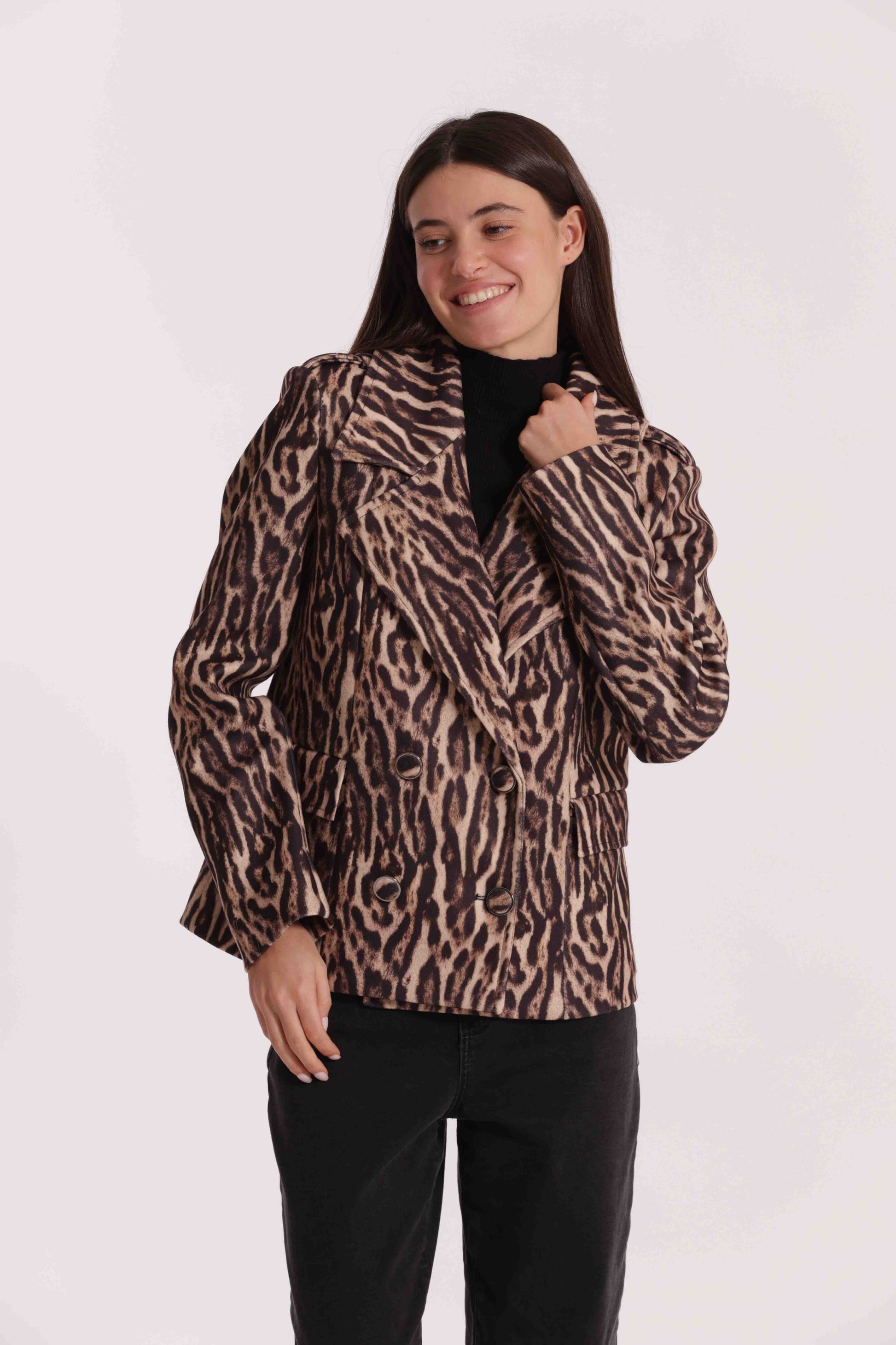 GIACCA ANIMALIER