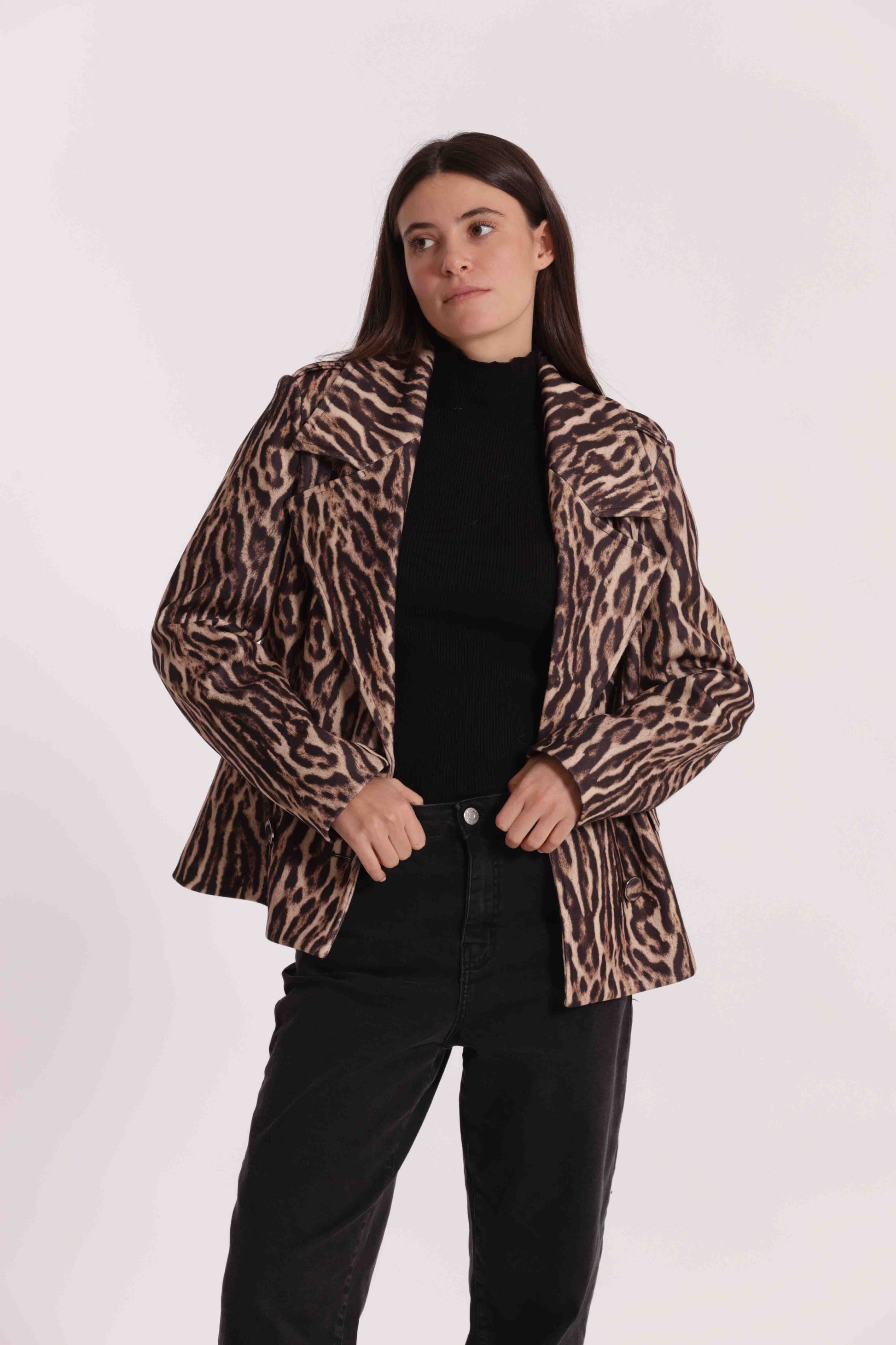 GIACCA ANIMALIER