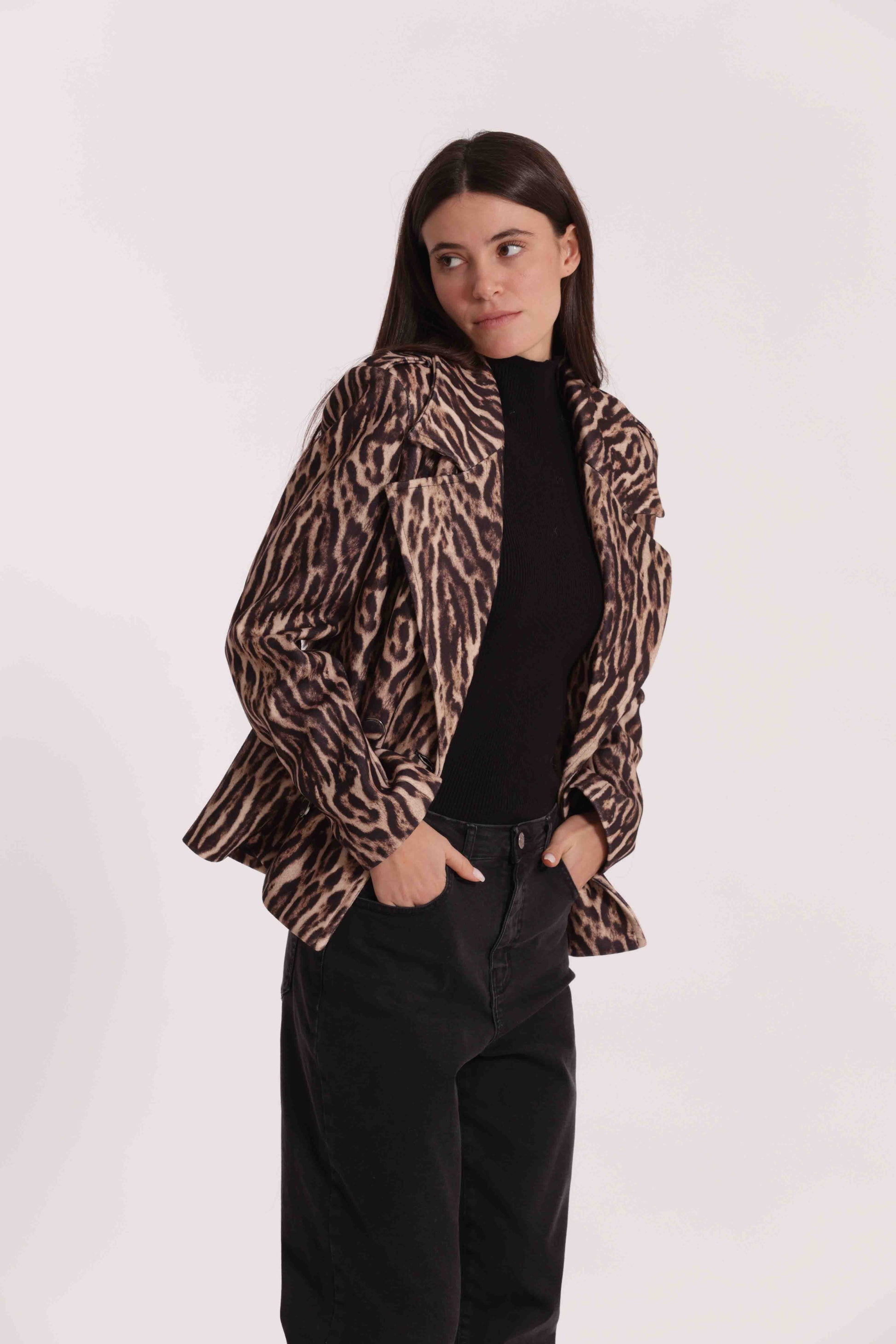 GIACCA ANIMALIER