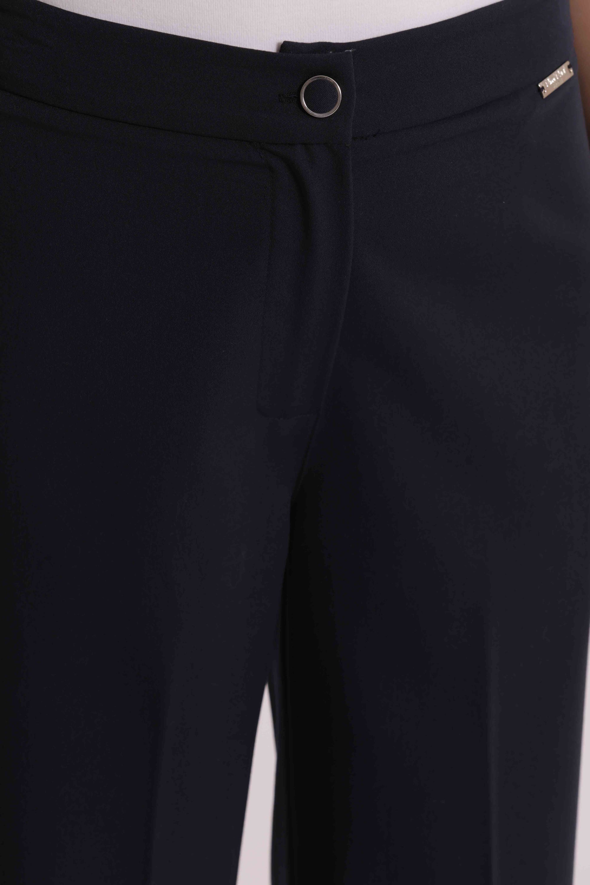 PANTALONE PALAZZO IN MANOFREDDA
