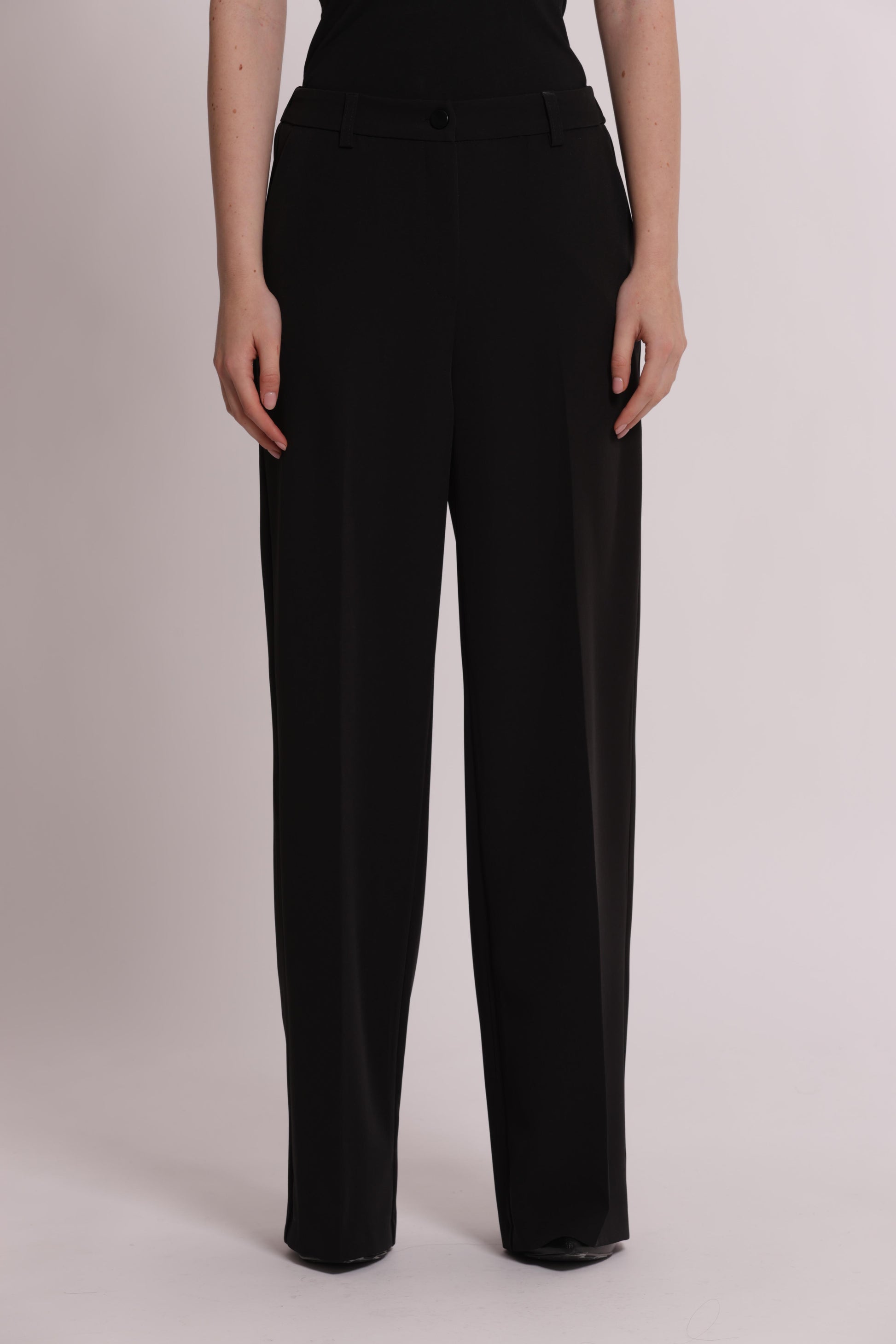 PANTALONE PALAZZO CON ELASTICO DIETRO