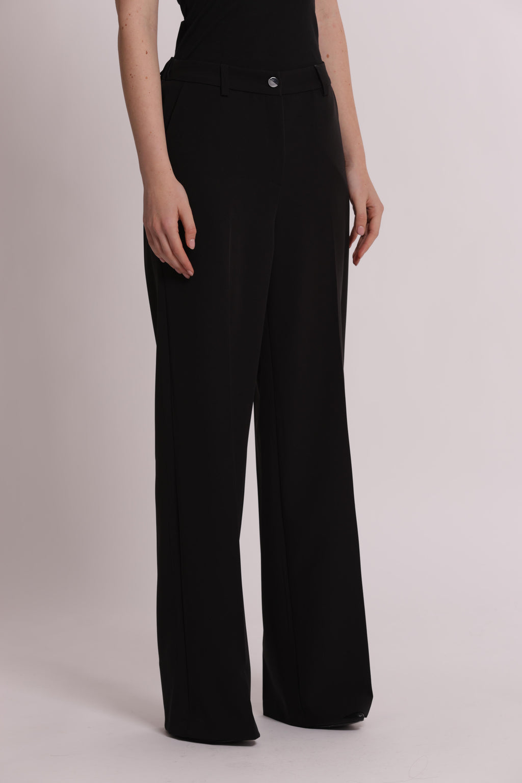 PANTALONE PALAZZO CON ELASTICO DIETRO