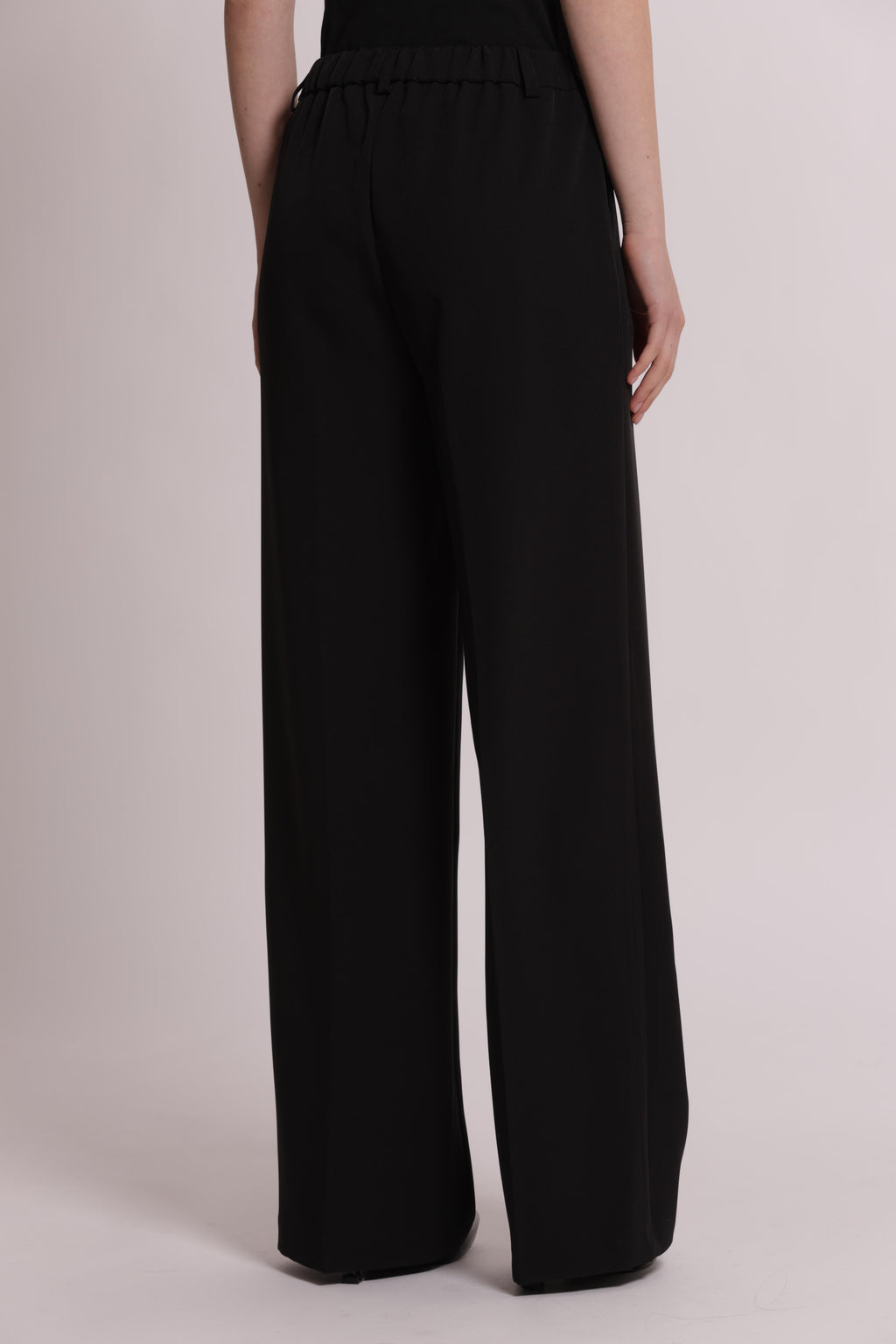 PANTALONE PALAZZO CON ELASTICO DIETRO