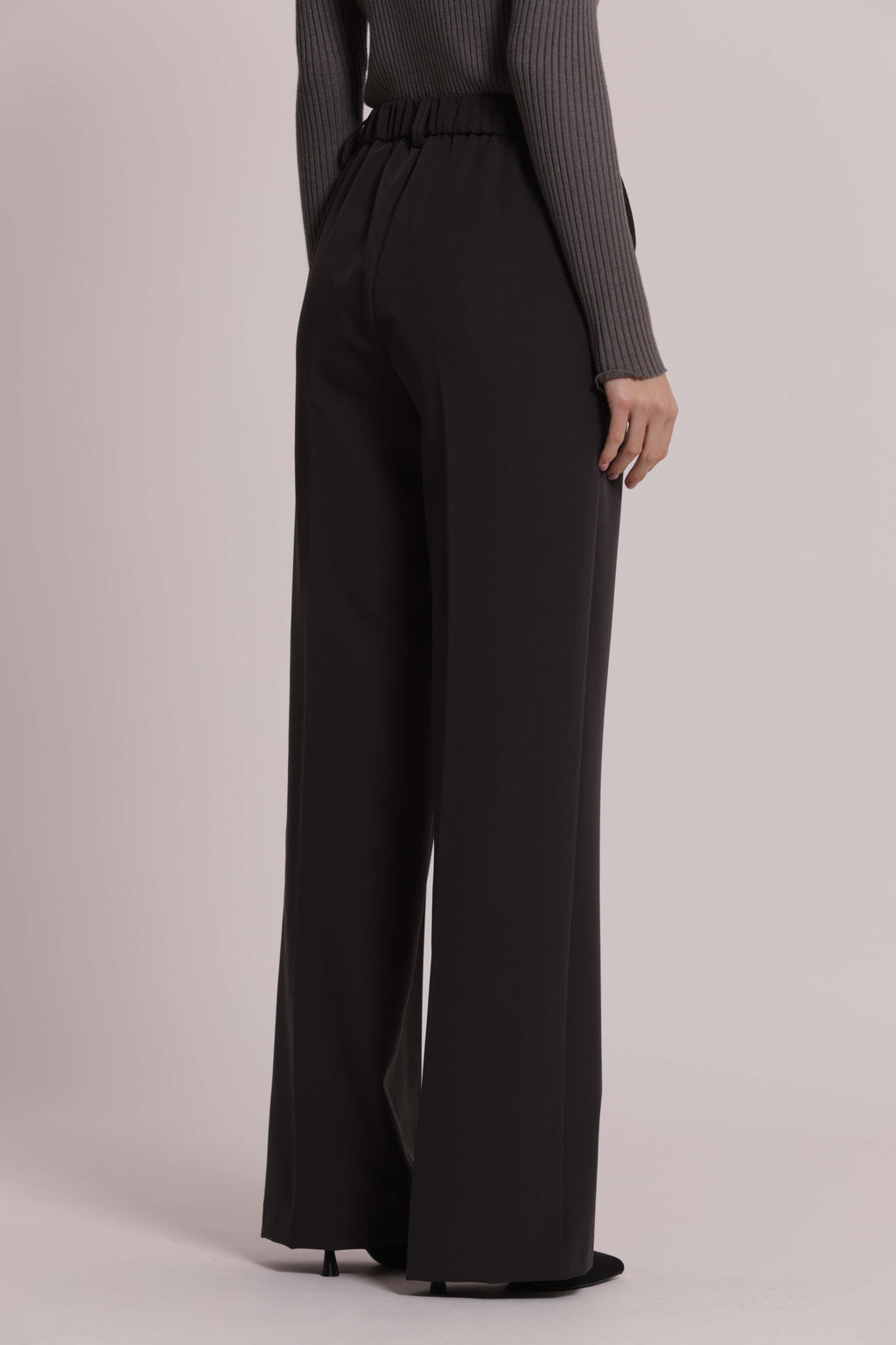 PANTALONE PALAZZO CON ELASTICO DIETRO
