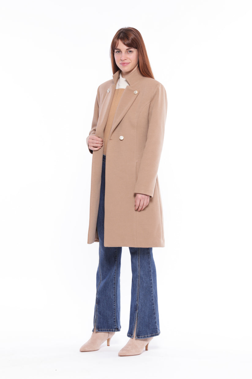 CAPPOTTO BOTTONI DORATI
