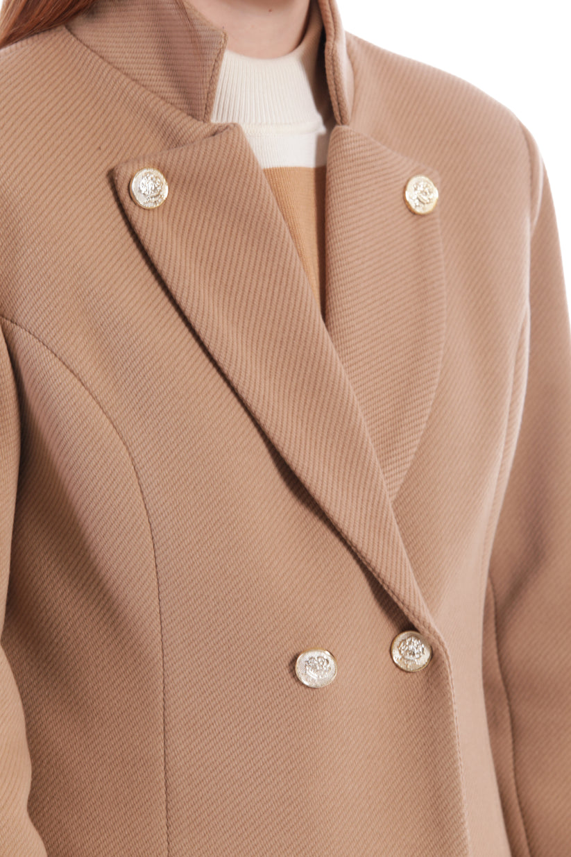 CAPPOTTO BOTTONI DORATI