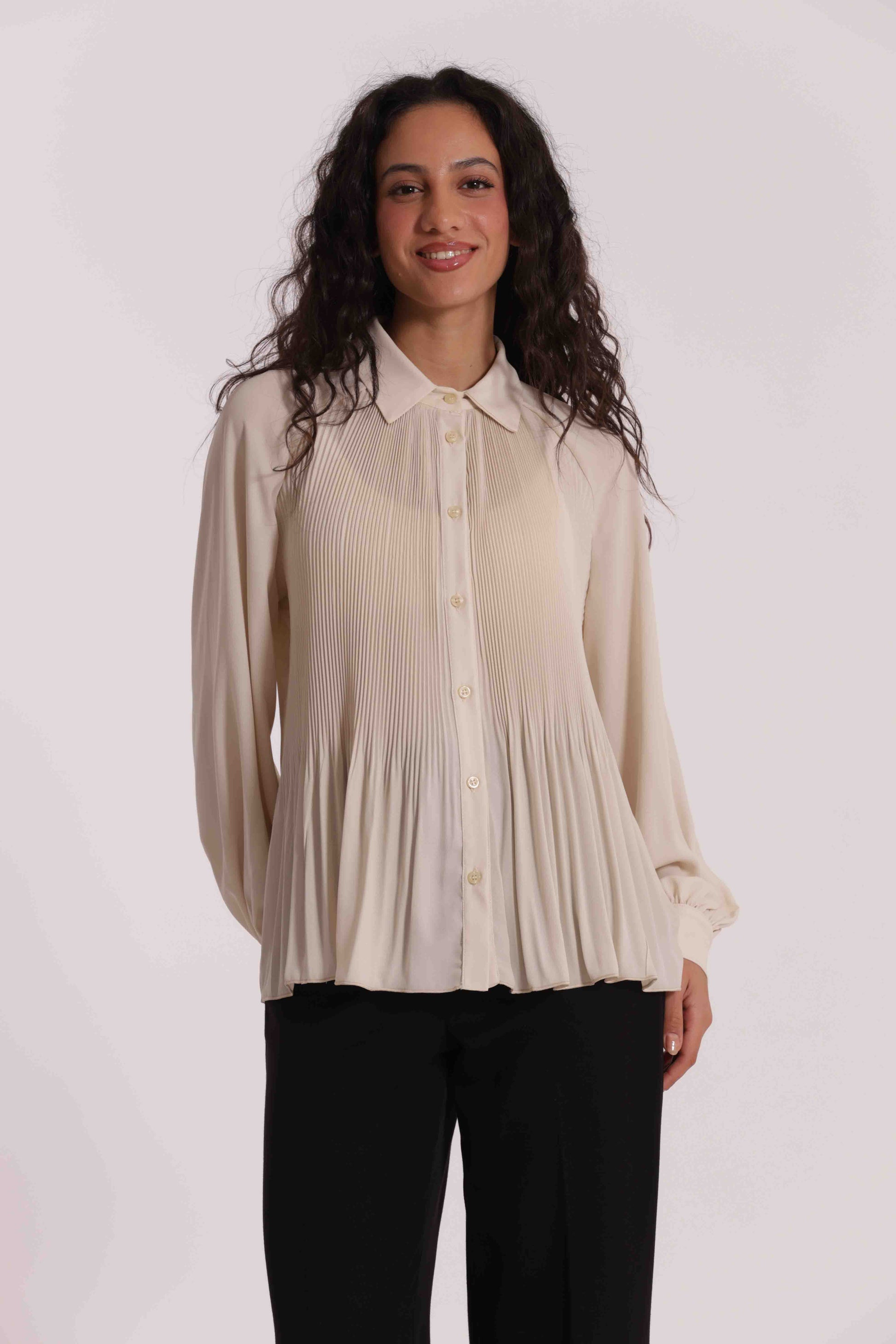 CAMICIA PLISSE