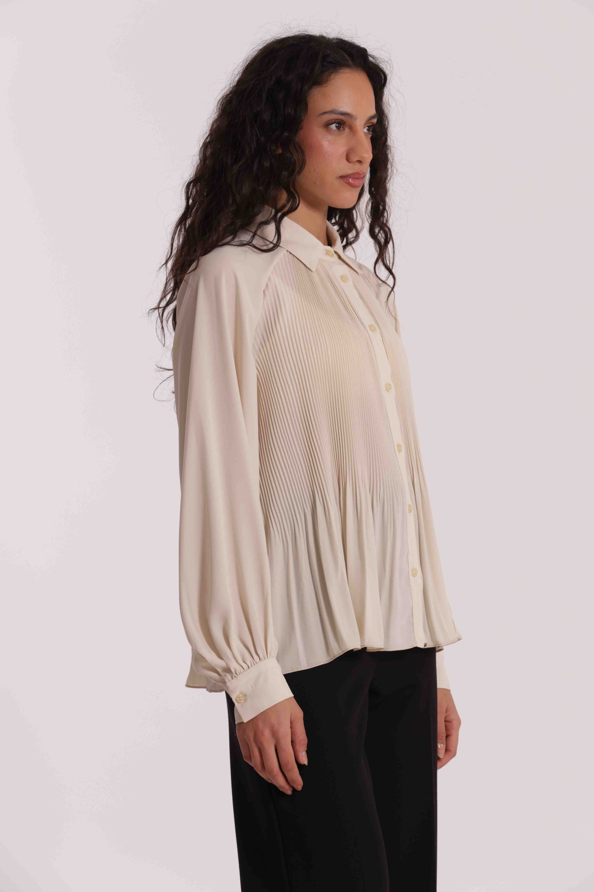 CAMICIA PLISSE