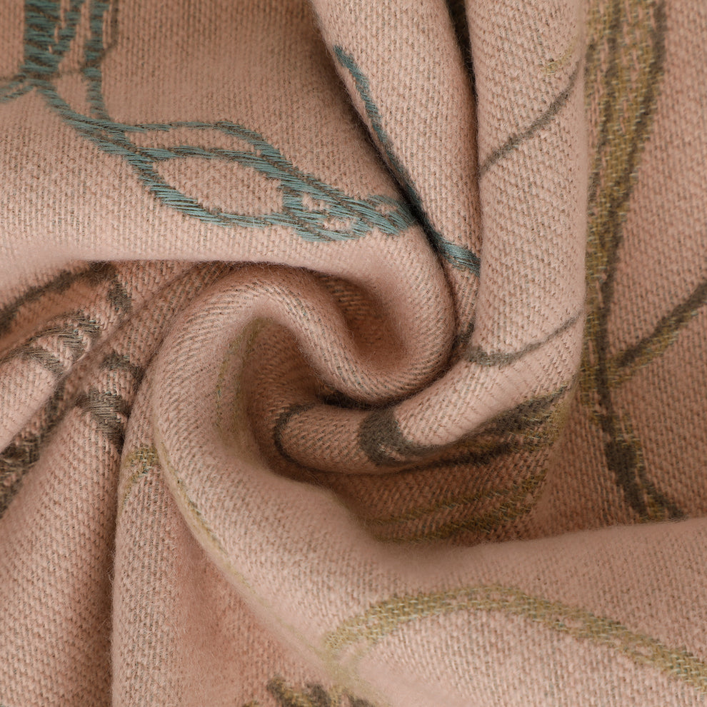 SCIARPA CON DISEGNO FIORI