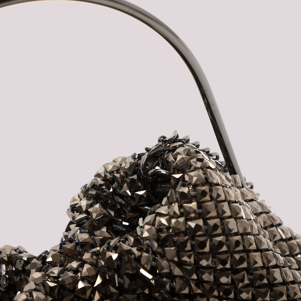 BORSA MORBIDA DI STRASS