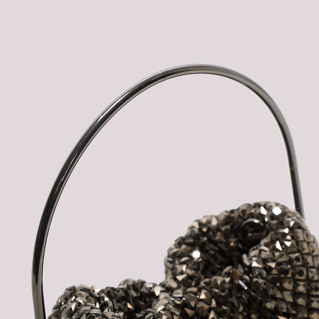 BORSA MORBIDA DI STRASS