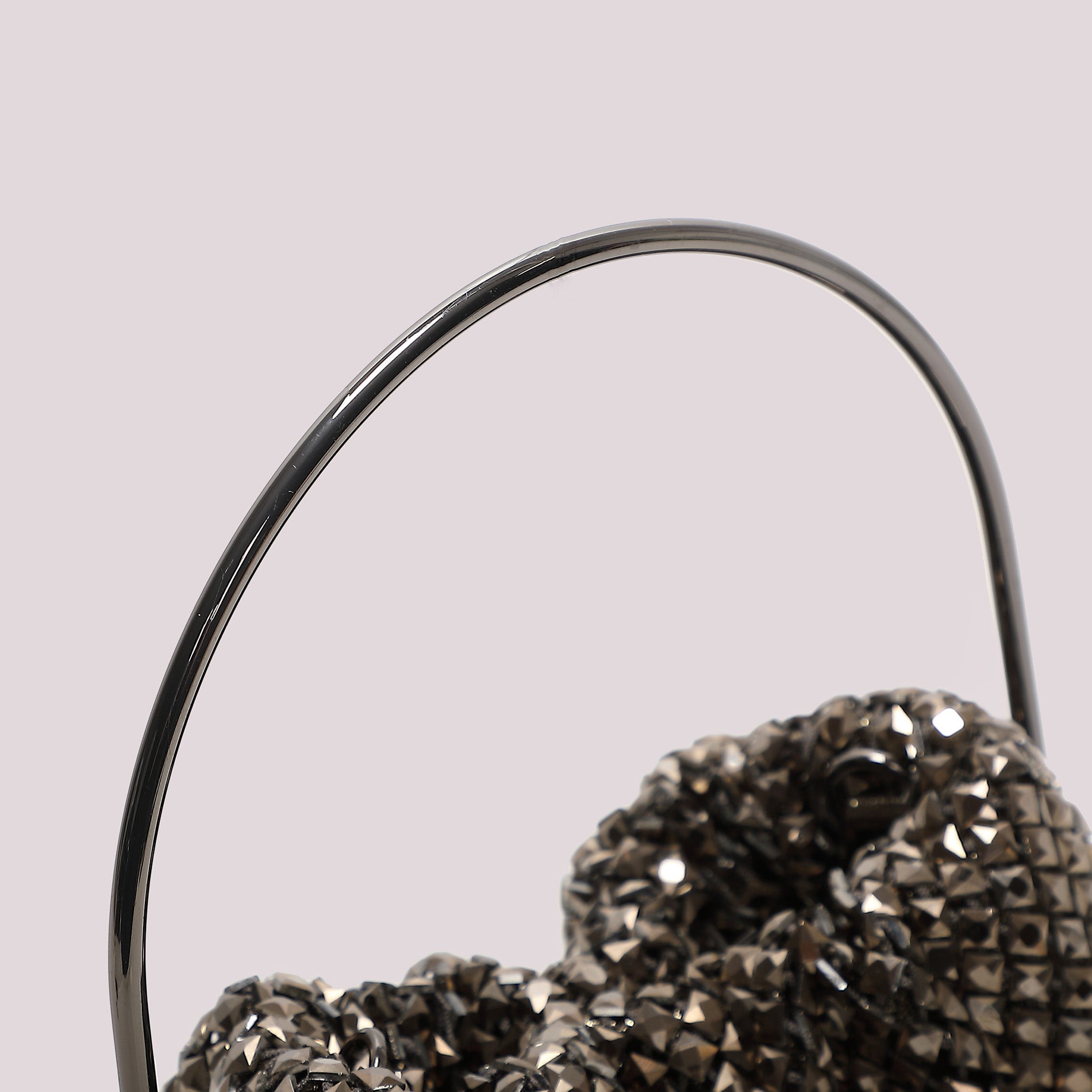 BORSA MORBIDA DI STRASS