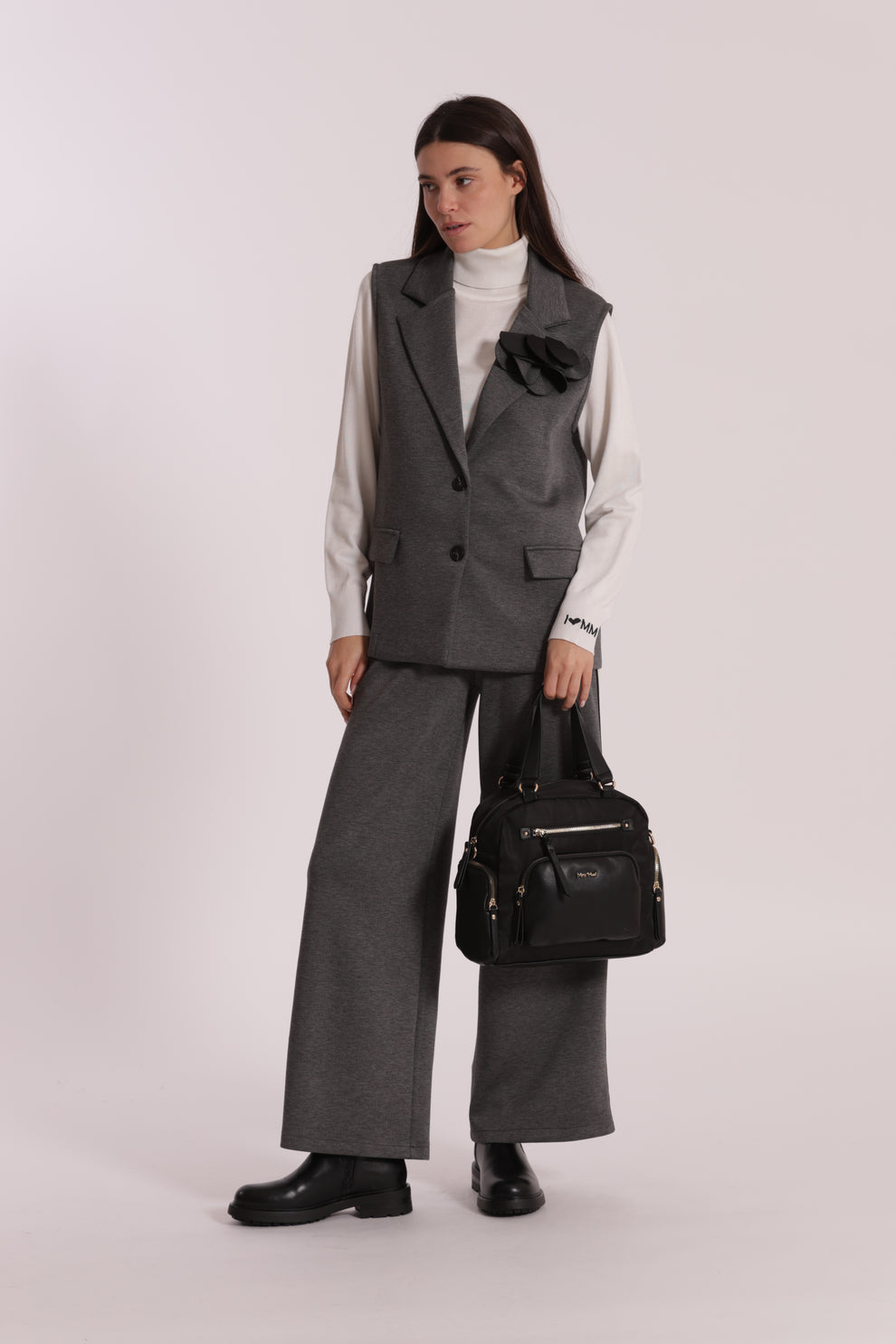 BORSA BAULETTO IN NYLON