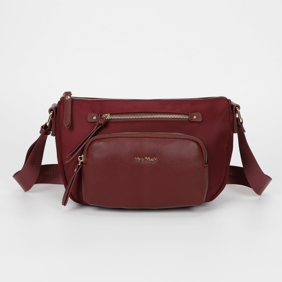 BORSA A TRACOLLA IN NYLON