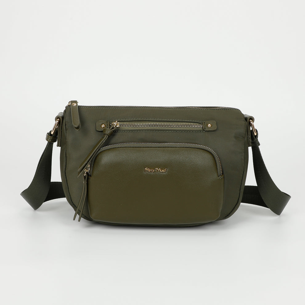 BORSA A TRACOLLA IN NYLON