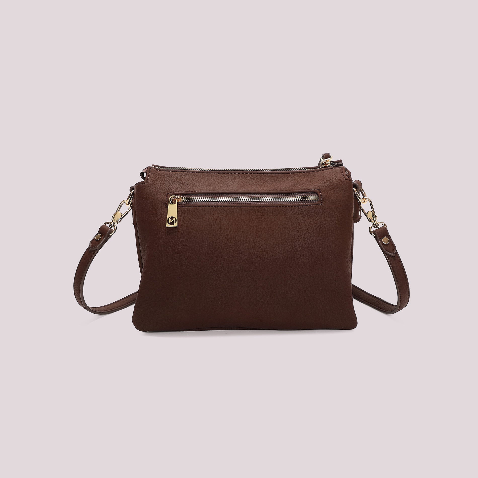 BORSA TRACOLLA CON DETTAGLI CAMOSCIO