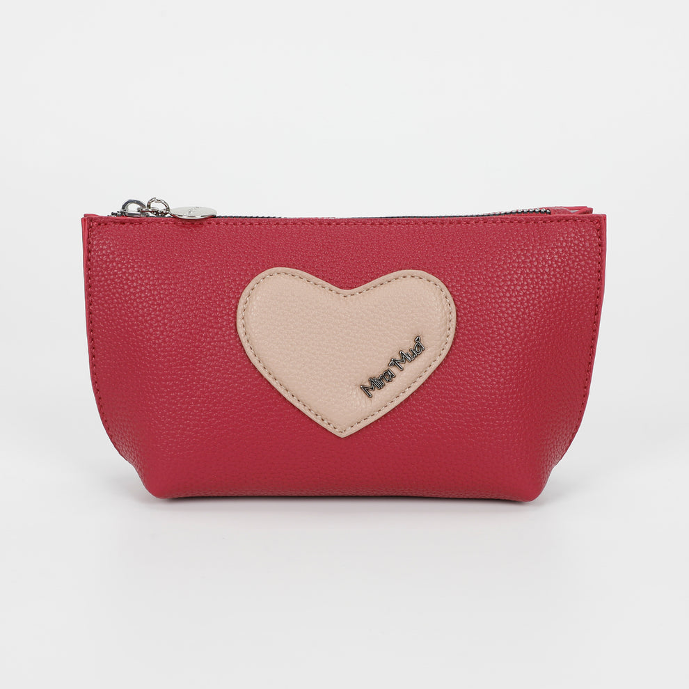 BEAUTY CASE SET DA 3 CON CUORE
