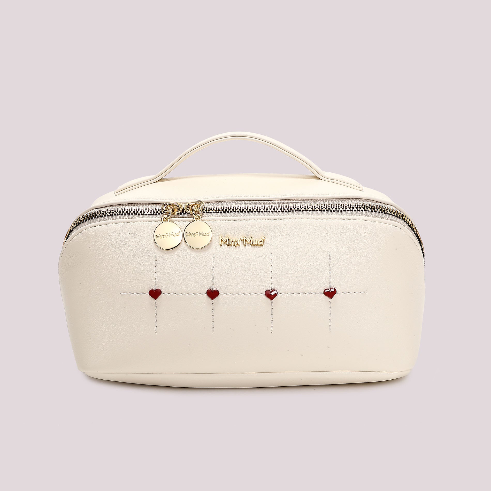 BEAUTY CASE SET DA 3 CON CUORICINI