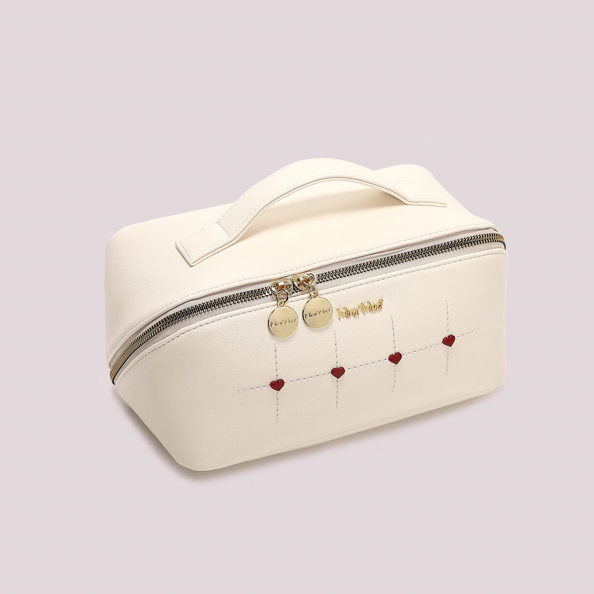BEAUTY CASE SET DA 3 CON CUORICINI