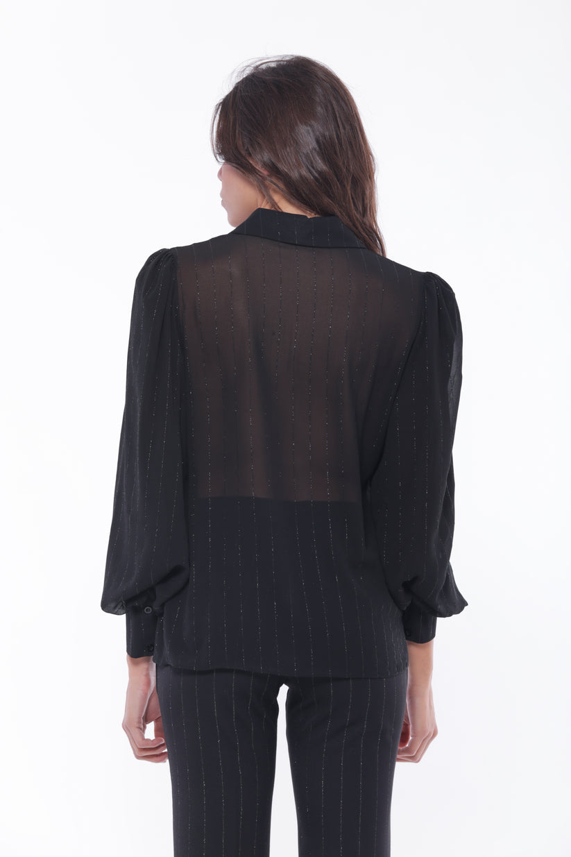 CAMICIA GESSATA LUREX