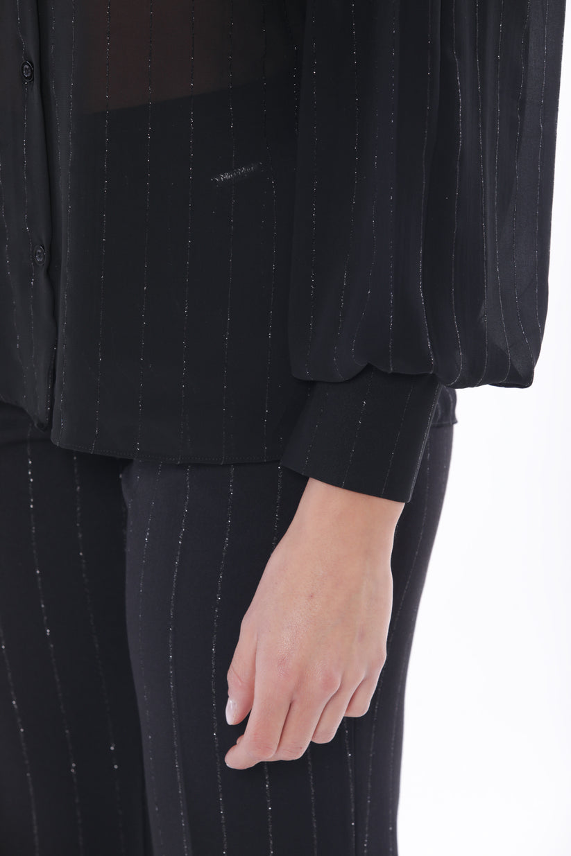 CAMICIA GESSATA LUREX