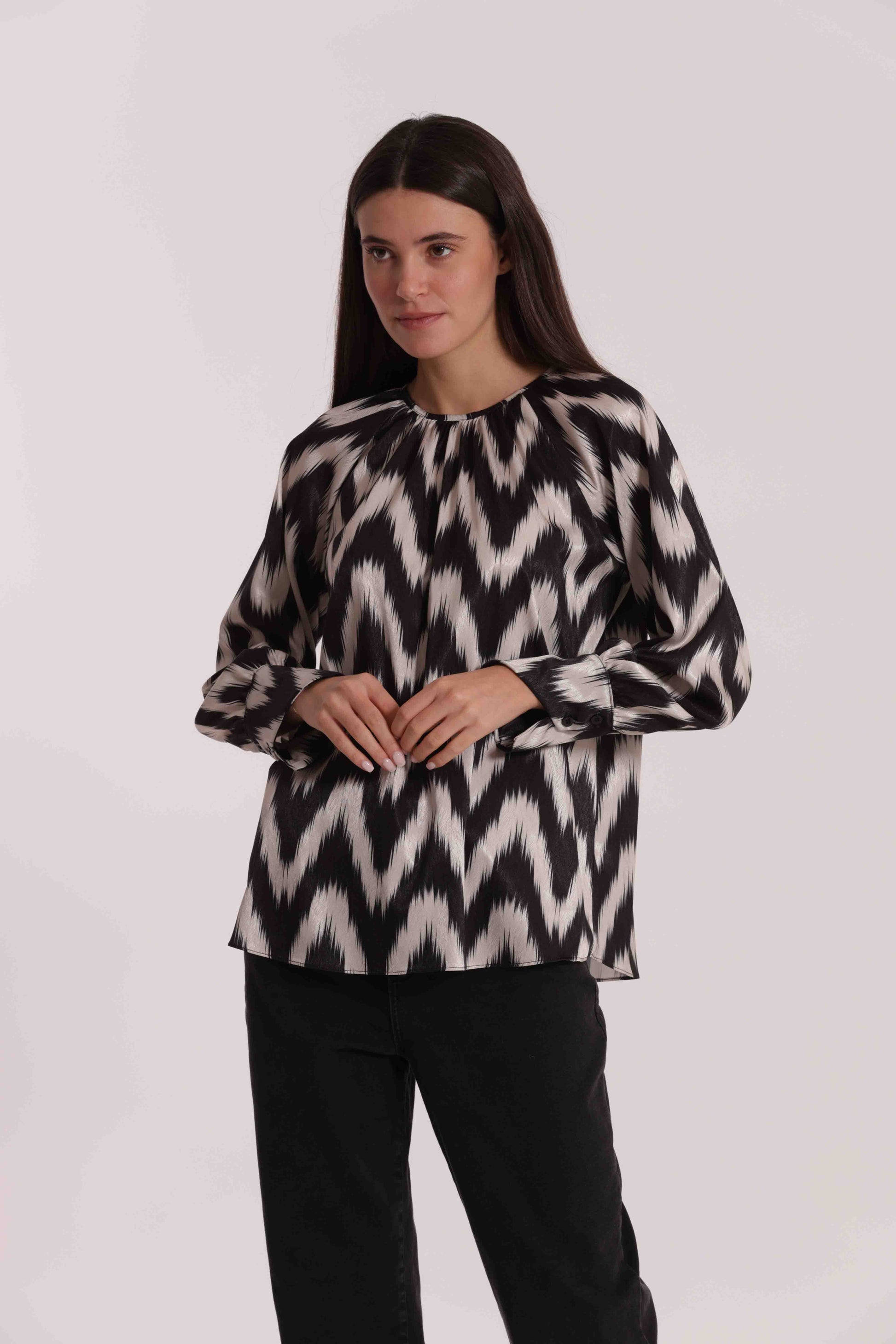 BLUSA FANTASIA CHEVRON