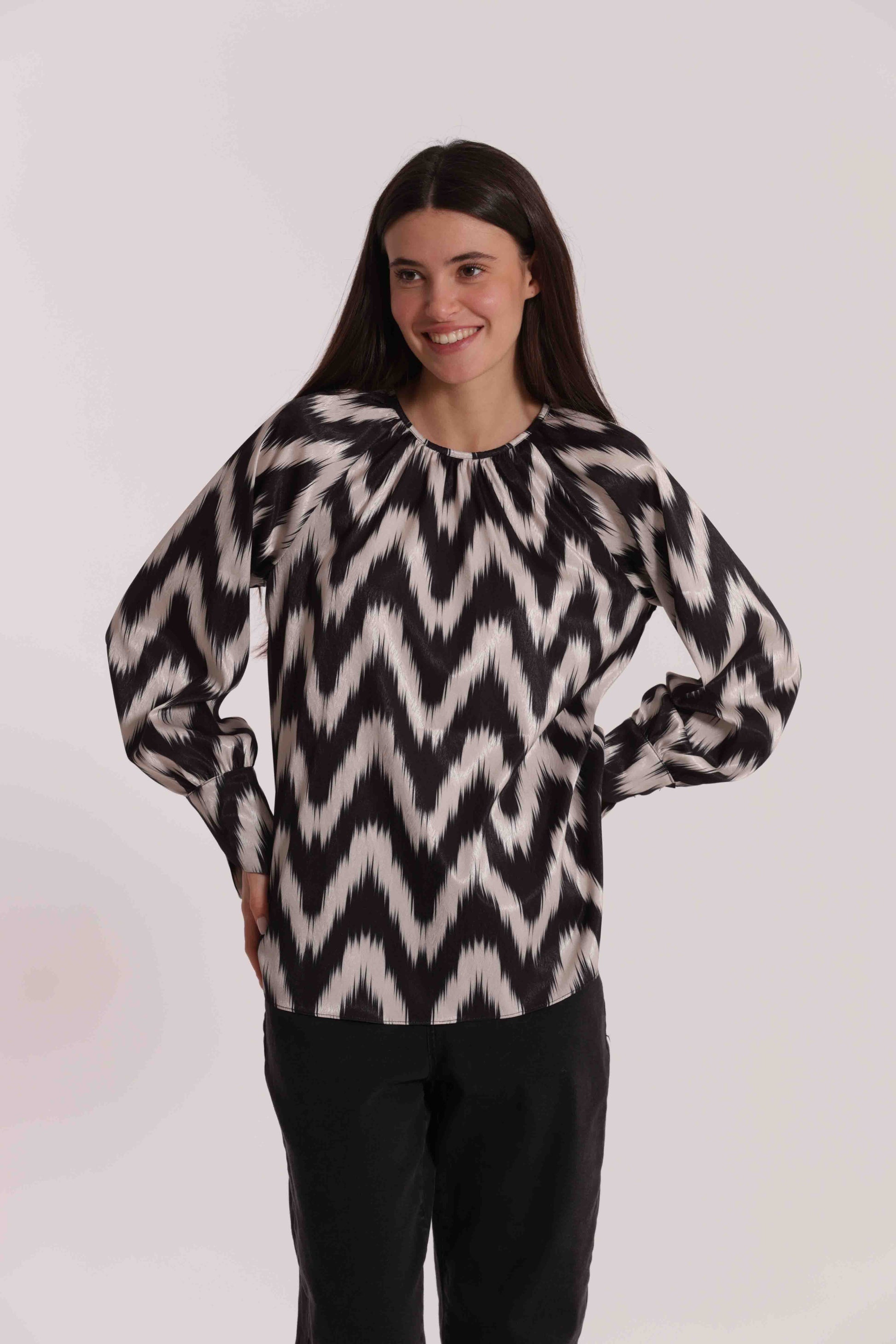 BLUSA FANTASIA CHEVRON