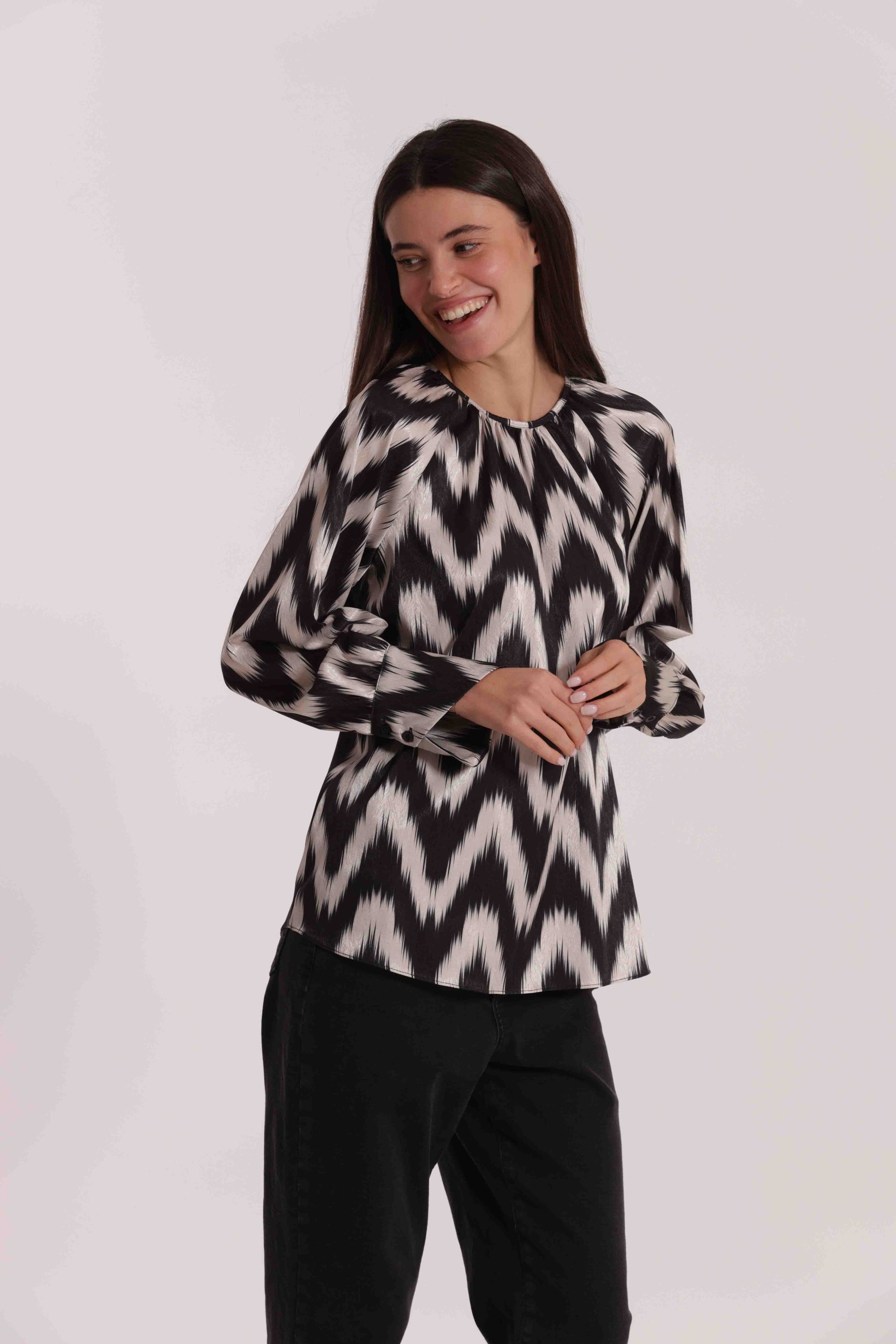 BLUSA FANTASIA CHEVRON