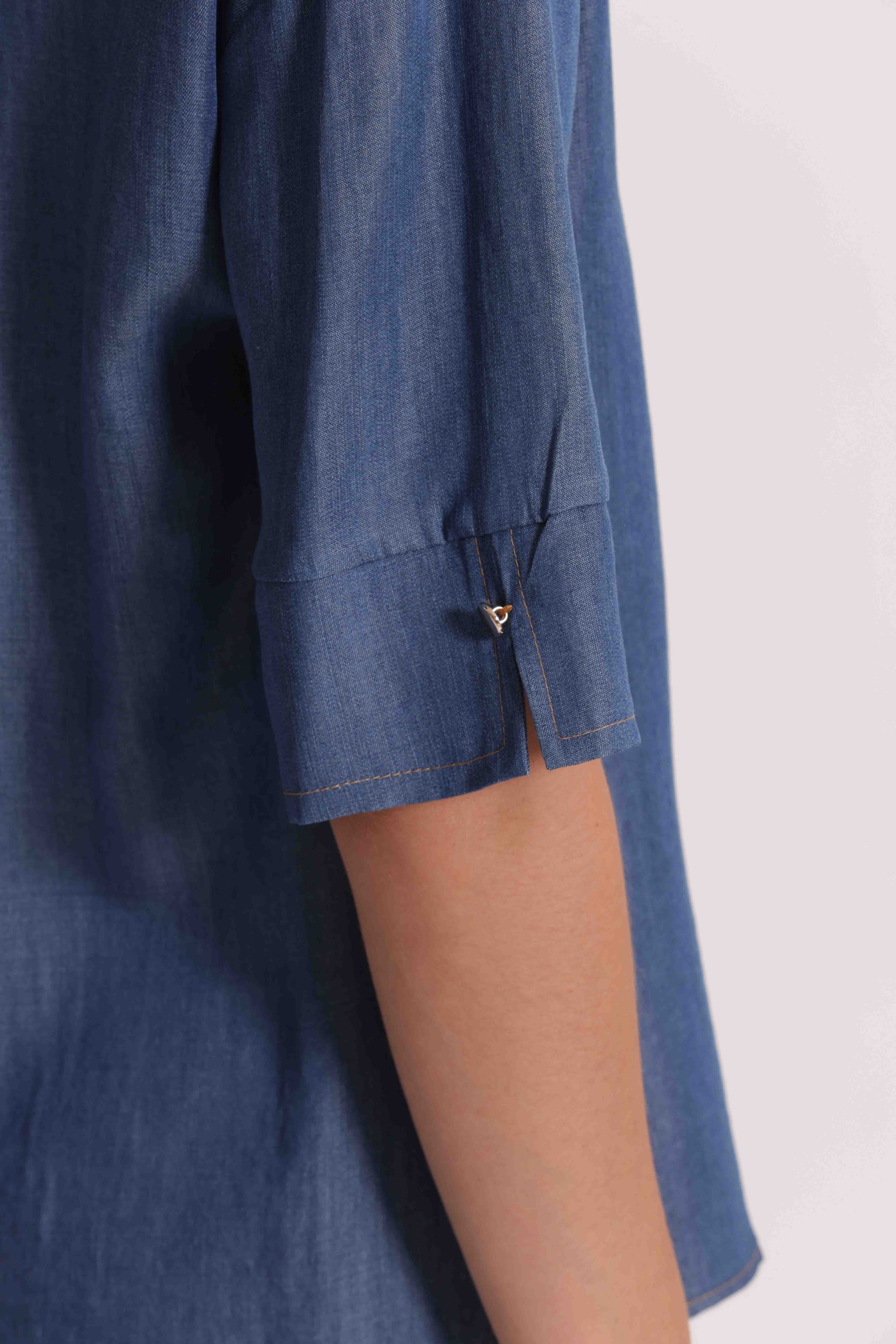 BLUSA IN DENIM CHAMBRAY