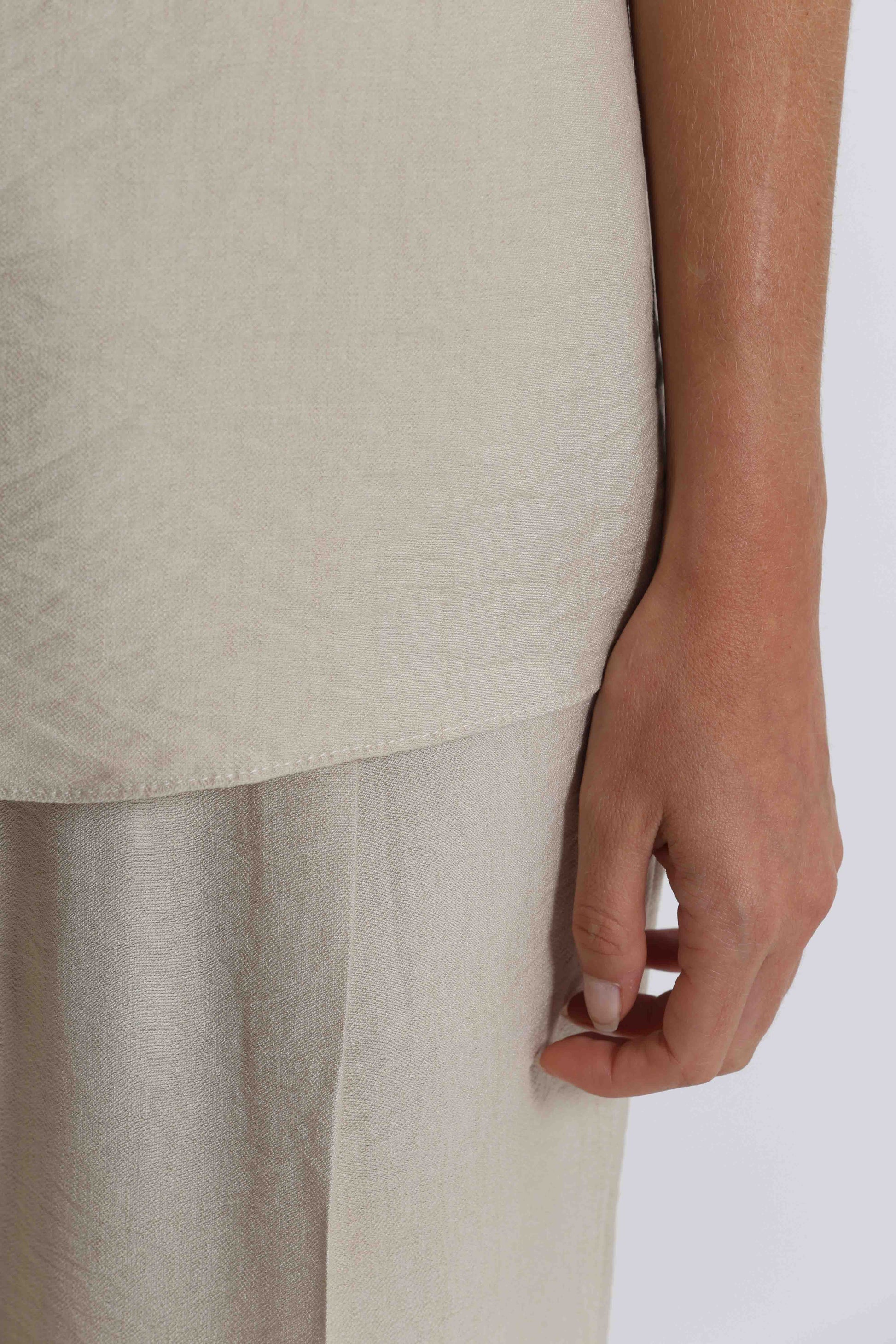 TOP IN VISCOSA BORDO LUREX