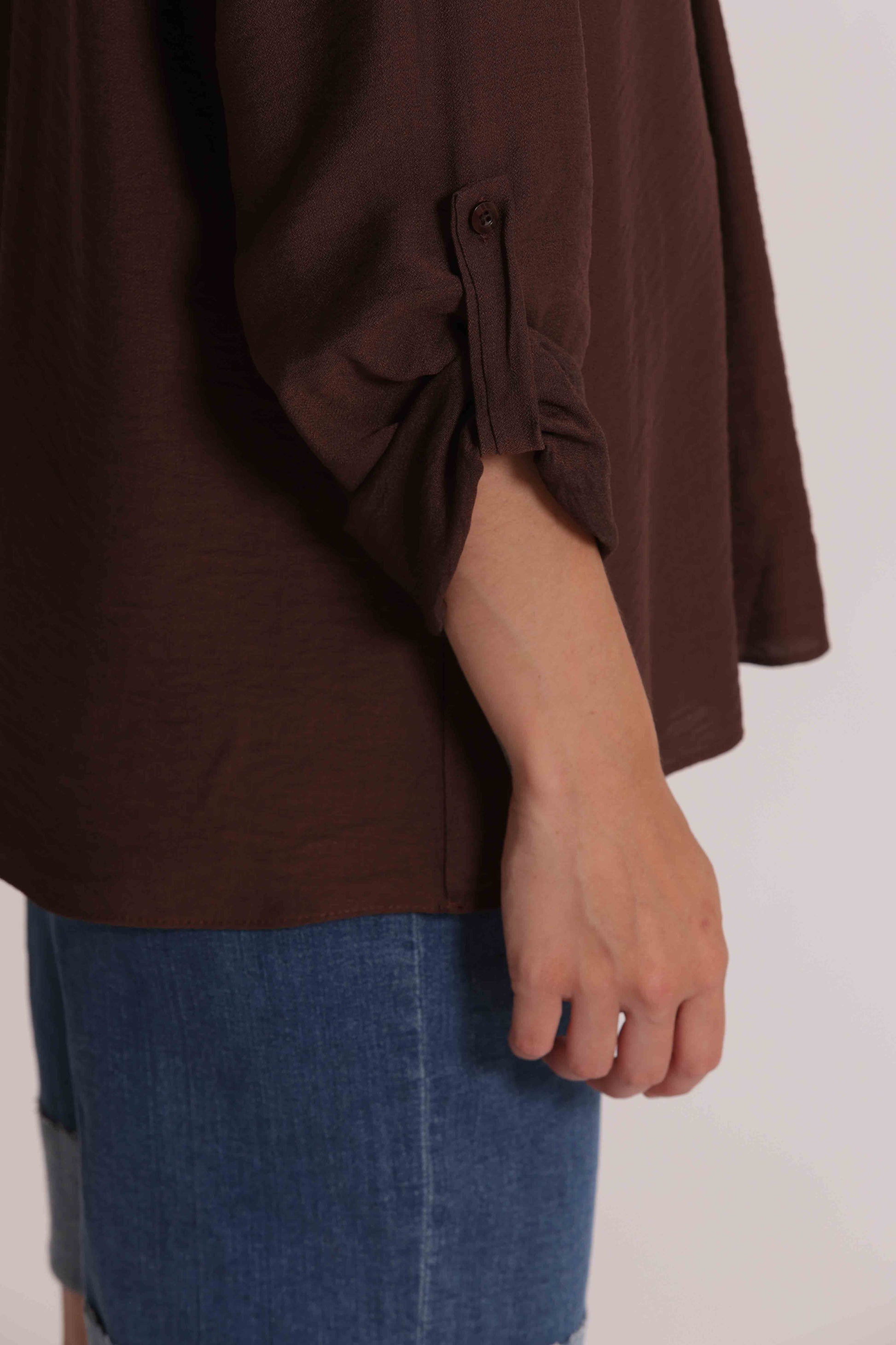 BLUSA VISCOSA MAN 3/4
