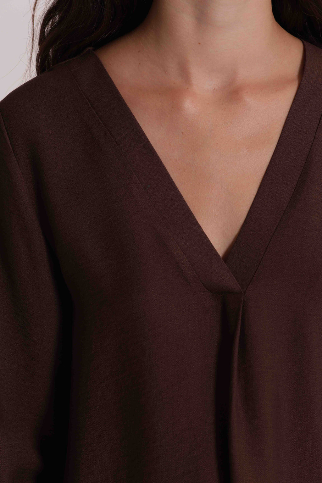 BLUSA VISCOSA MAN 3/4
