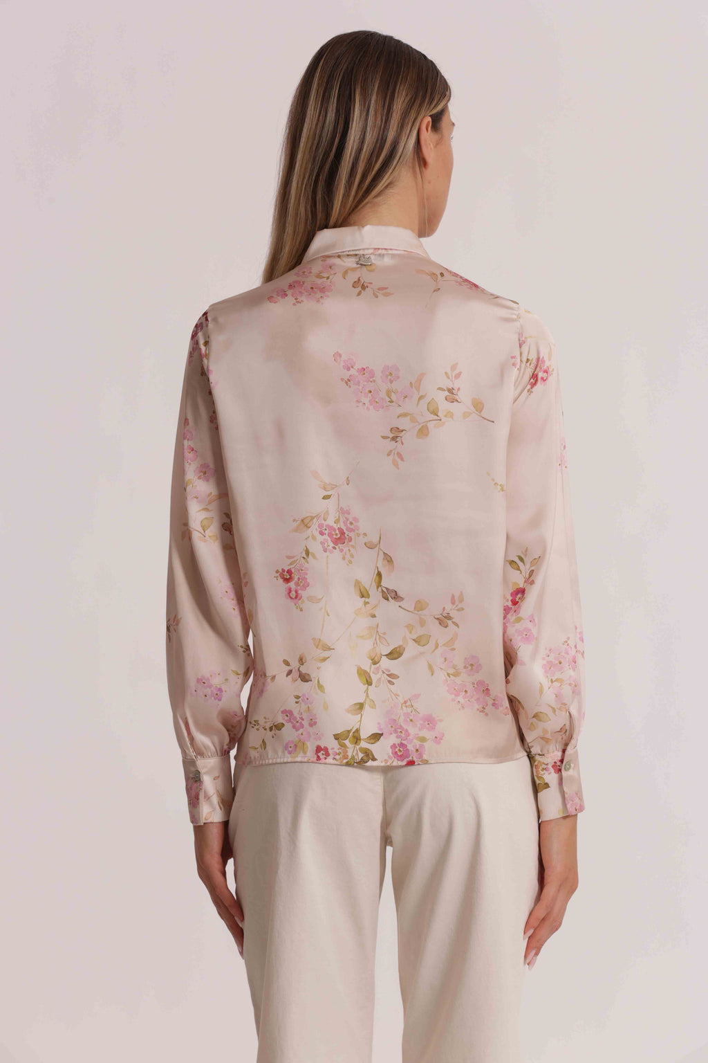 CAMICIA RASO DOLCE FIORE