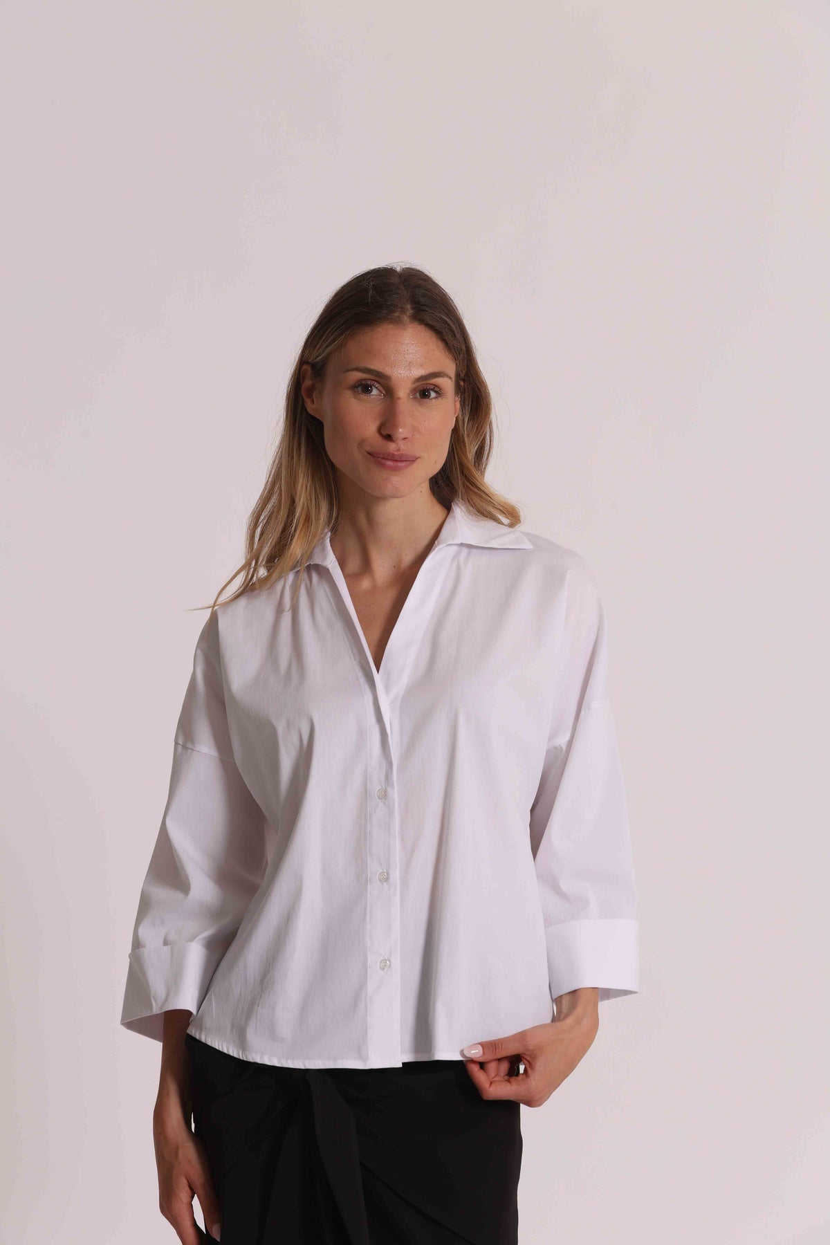 CAMICIA MANICHE AMPIE